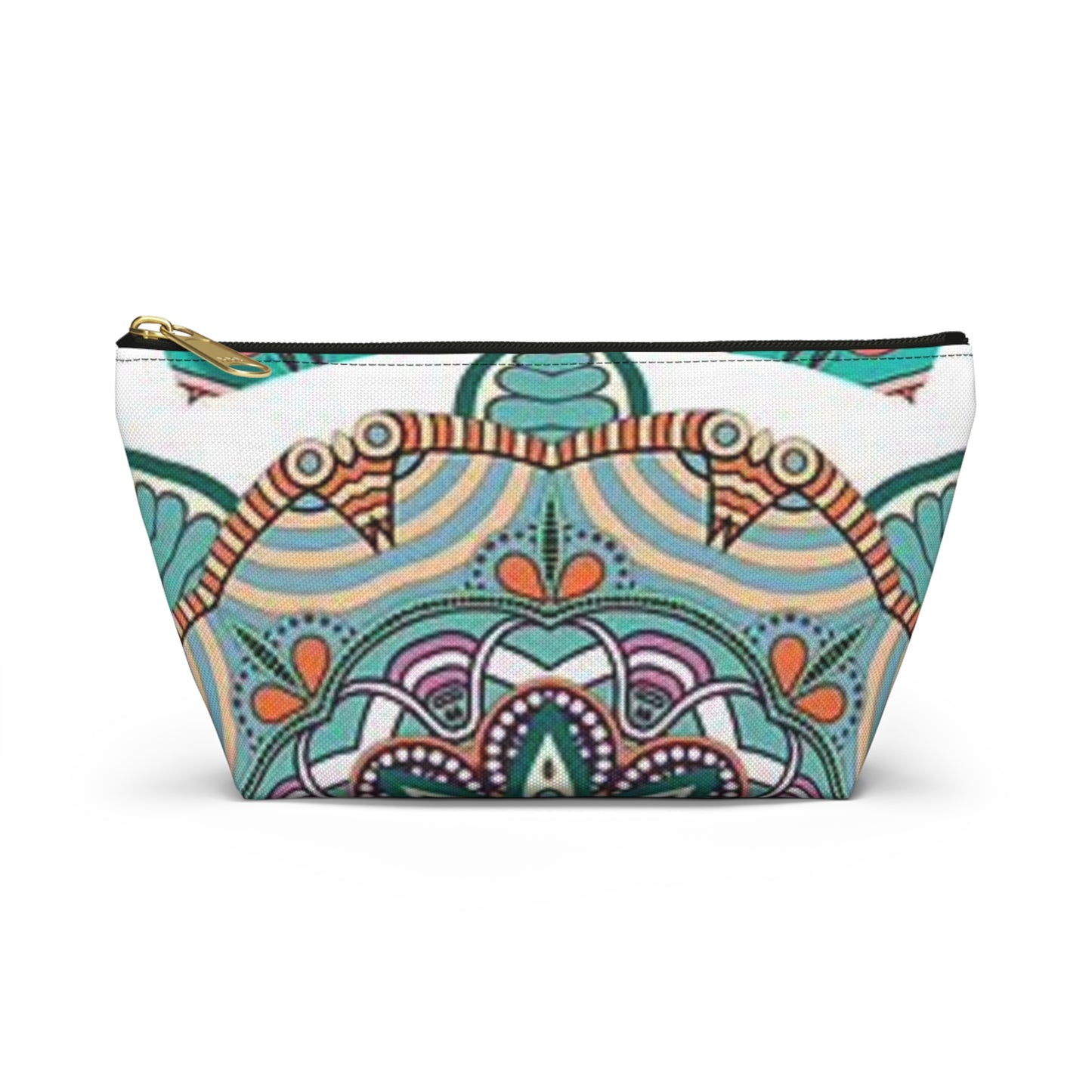 Morrocan All Over Print Travel Bag Multi Color Accessory Pouch w T-bottom 2