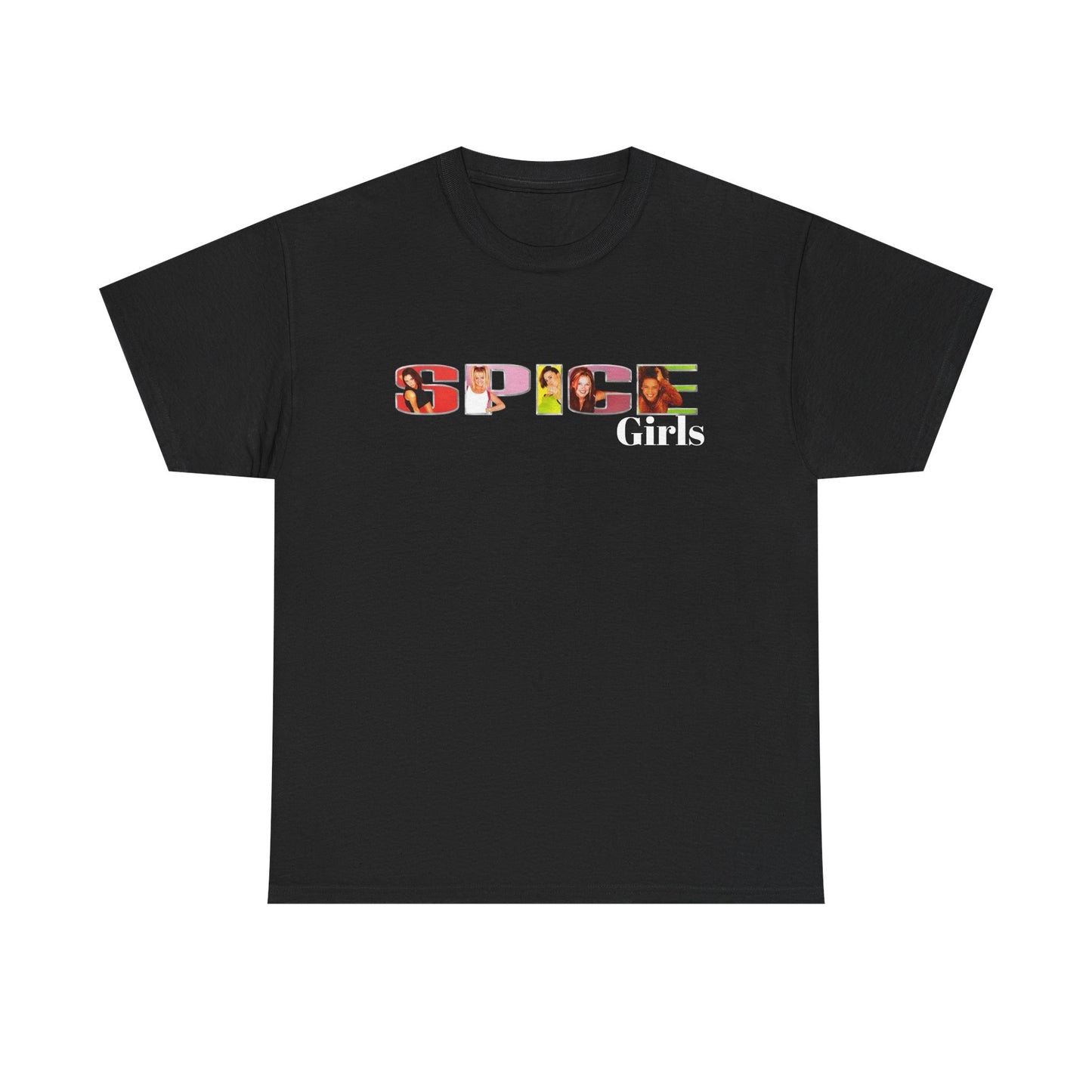 SpiceGirls Vintage Graphic T Shirt S-5XL Unisex Heavy Cotton Tee