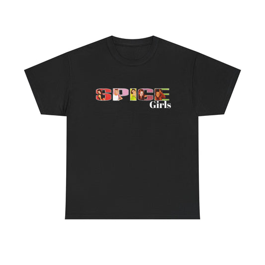 SpiceGirls Vintage Graphic T Shirt S-5XL Unisex Heavy Cotton Tee