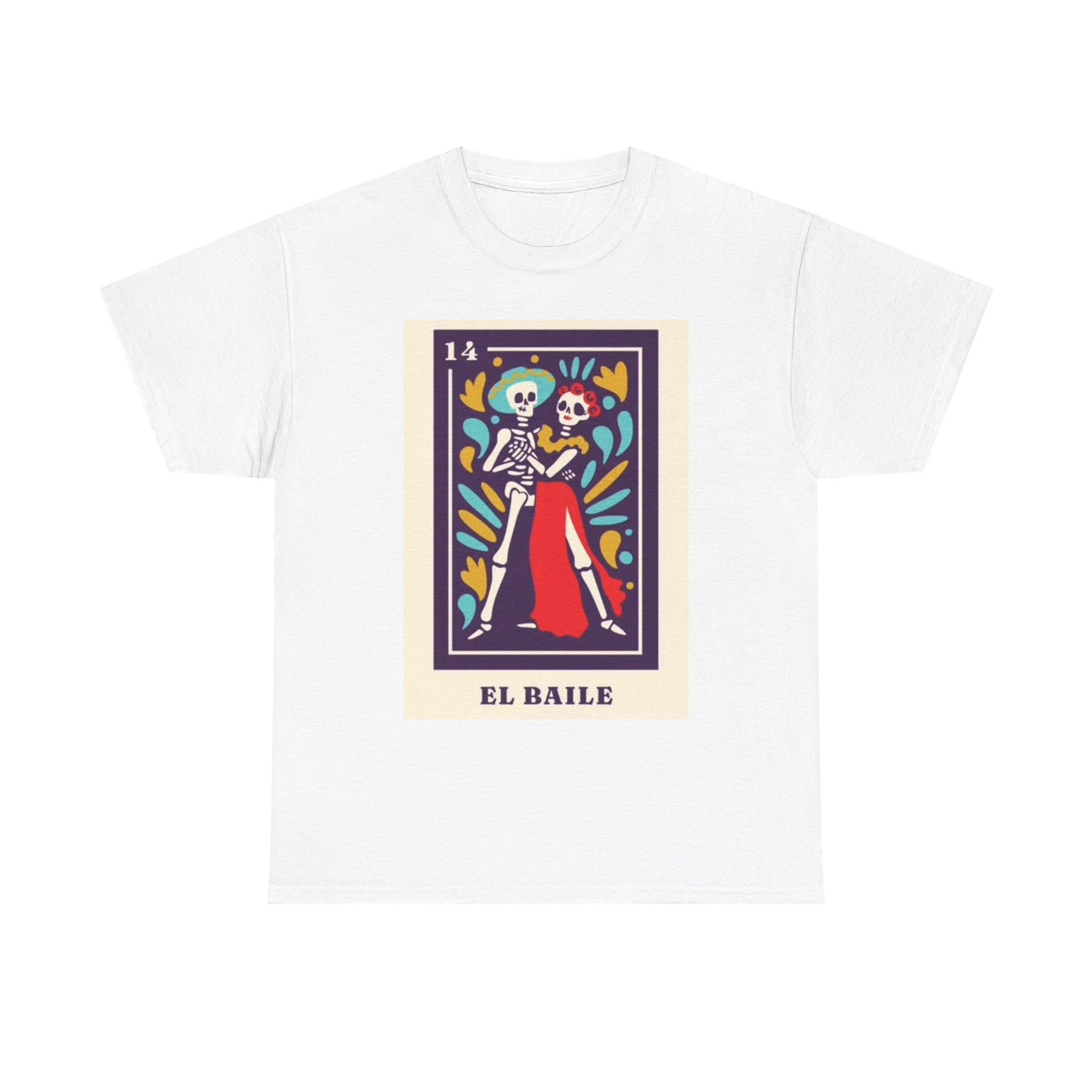 Day Of The Dead Graphic T Shirt Retro Art Mexico Vintage Unisex Heavy Cotton 10