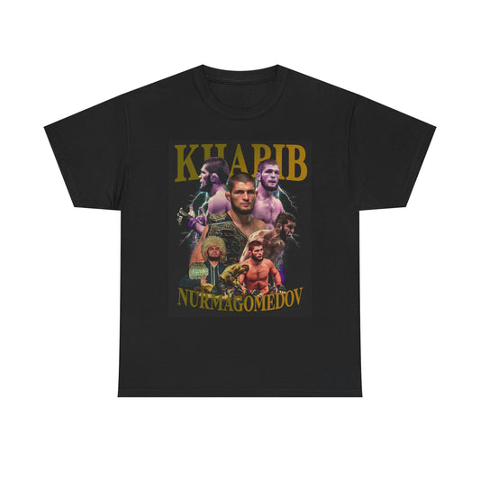 Khabib Graphic T Shirt UFC Vintage Unisex Heavy Cotton Tee