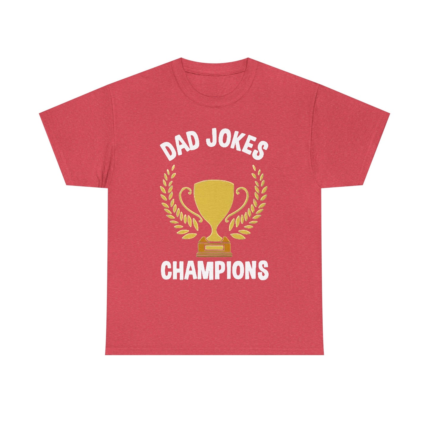 Dad Jokes Champion T SHIRT Retro Funny Jokes GIFT Unisex Heavy Cotton Tee