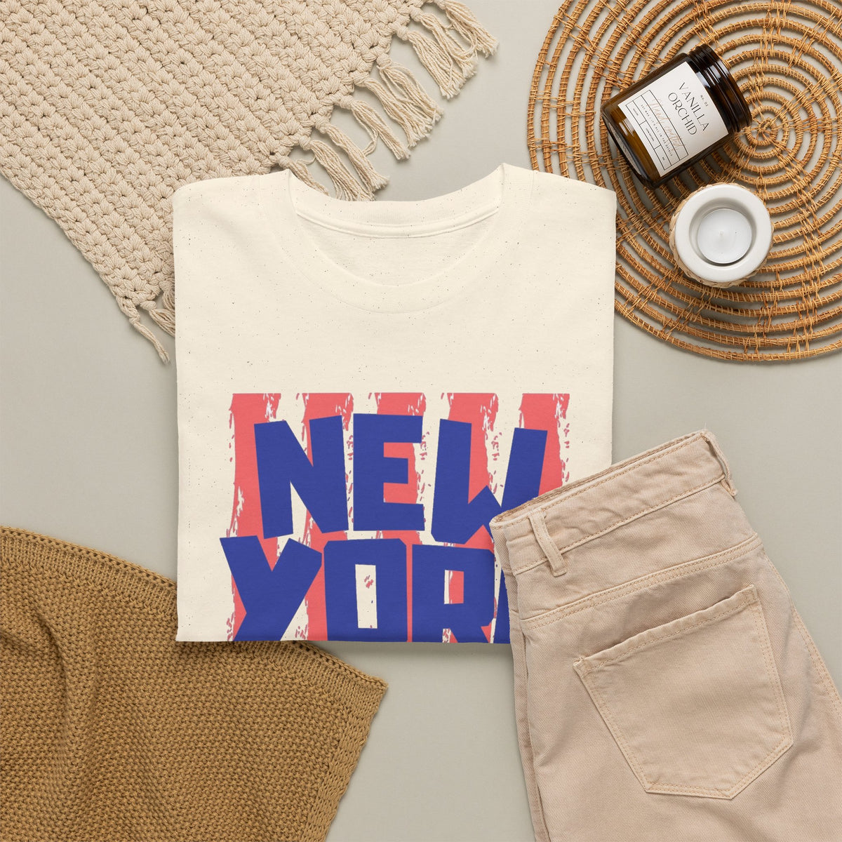 New York City Bridge Graphic T Shirt Men's Classic Retro Heavy Cotton Tee