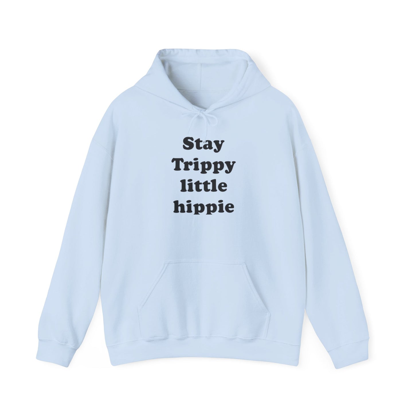 Stay Trippy Little Hippy Retro  Graphic Hoodie Heavy Blend™ Hooded Sweatshirt