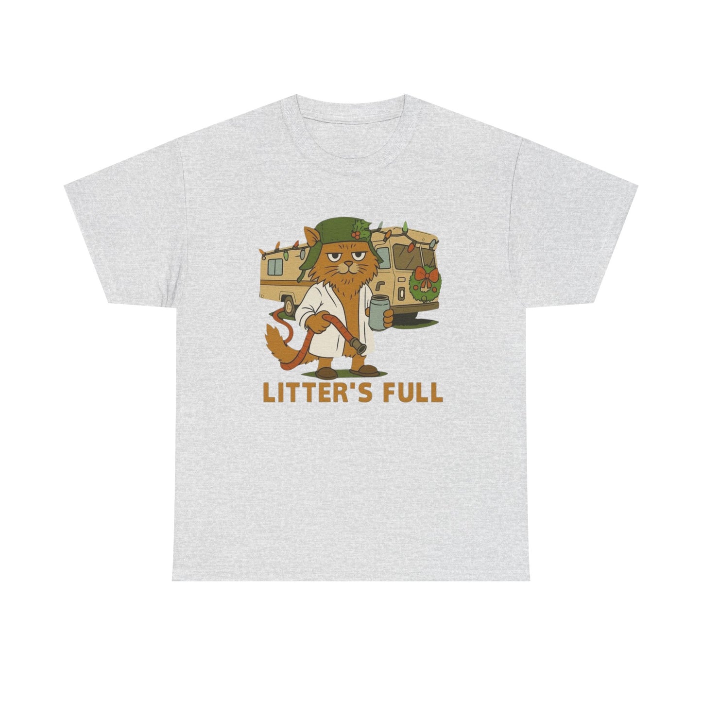 Litters Full Hilarious Cat Graphic T Shirt NEW ADULT Tee