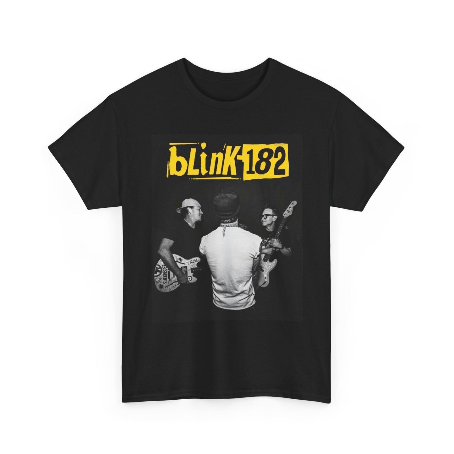 Blink 182 Retro Punk Rock Graphic T Shirt Cotton Tee