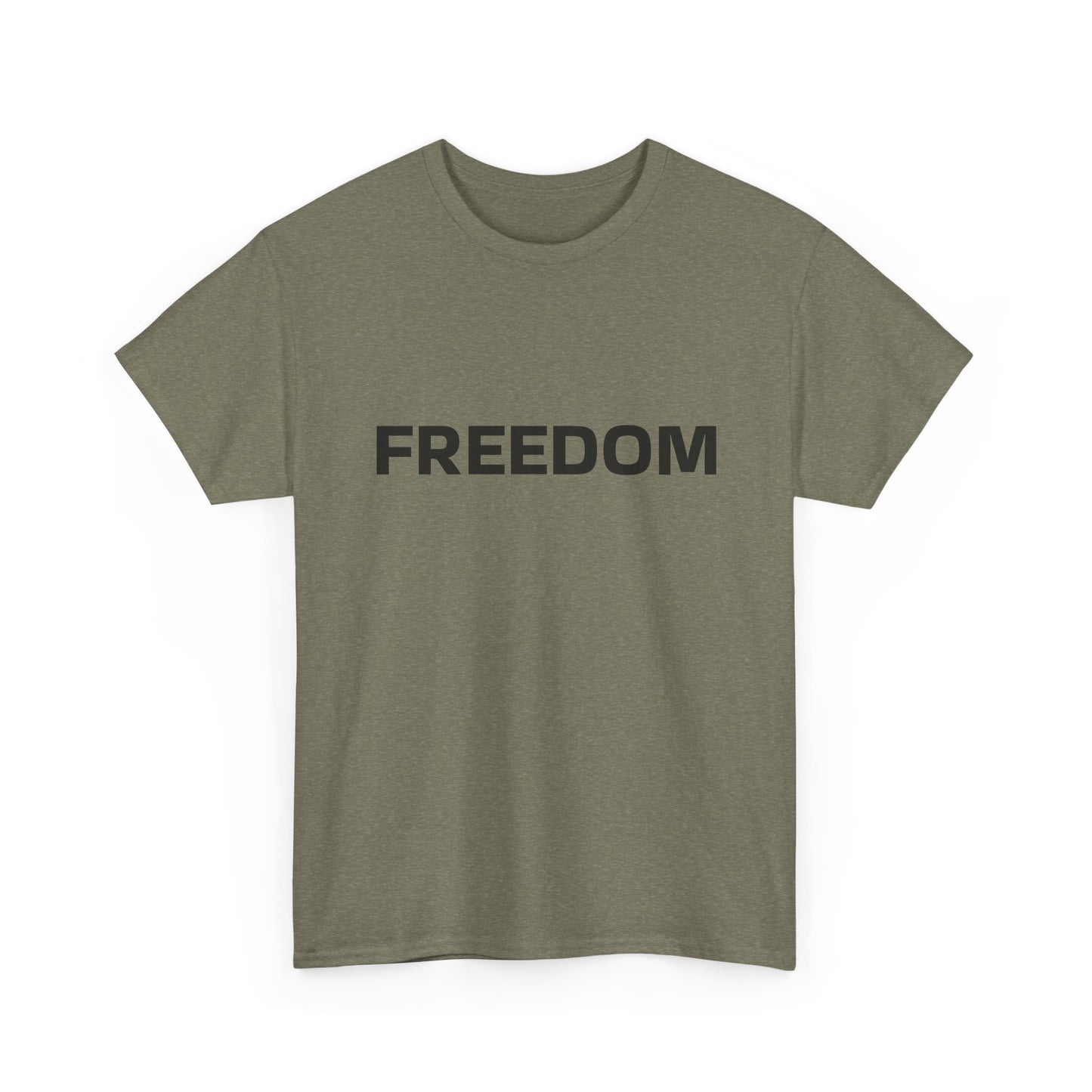 Freedom Charlie Kirk T Shirt USA Unisex Heavy Cotton Tee ALL SIZES