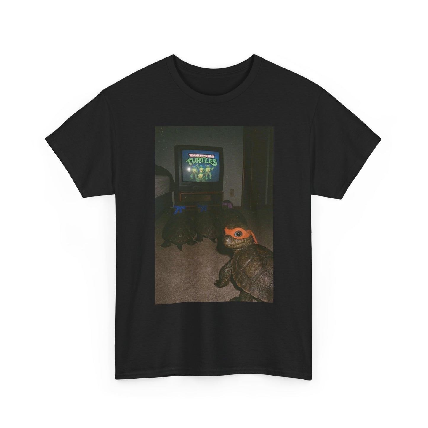 Ninja Turtles Graphic T Shirt Funny Vintage 90s Unisex Heavy Cotton Tee