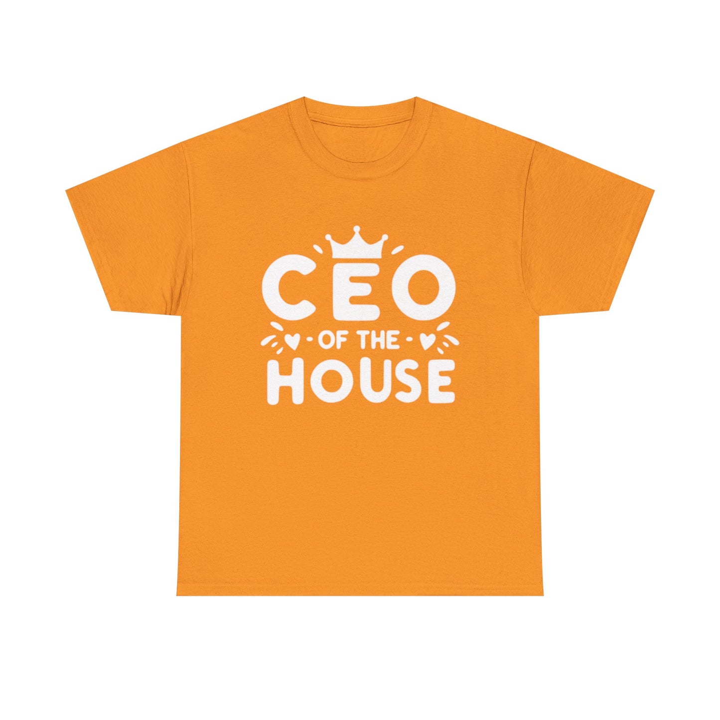 CEO Of This House T Shirt Funny graphic Jokes Unisex Heavy Cotton Tee