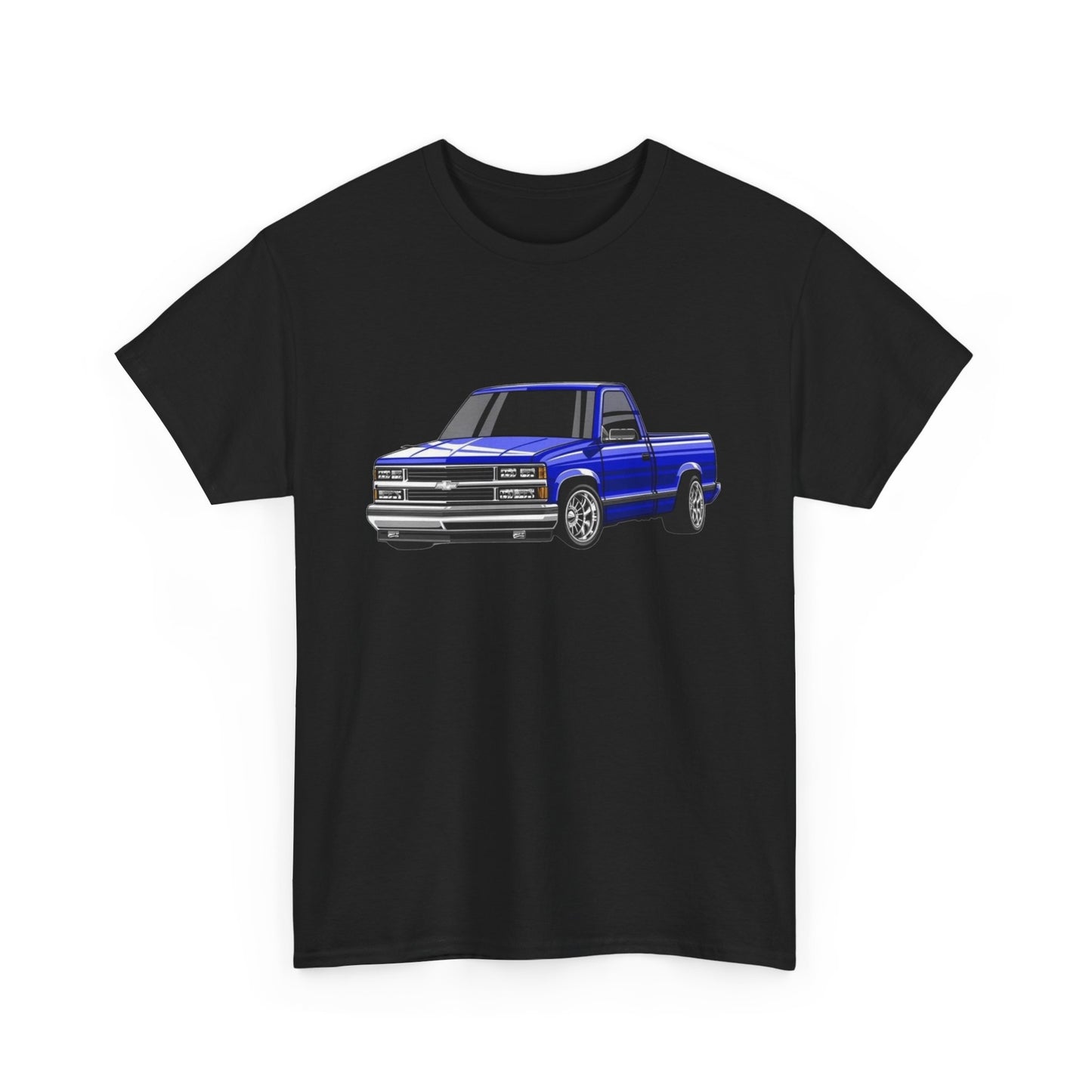 Chevy OBS Pickup 90s Graphic T Shirt Unisex Heavy Cotton Tee NEW