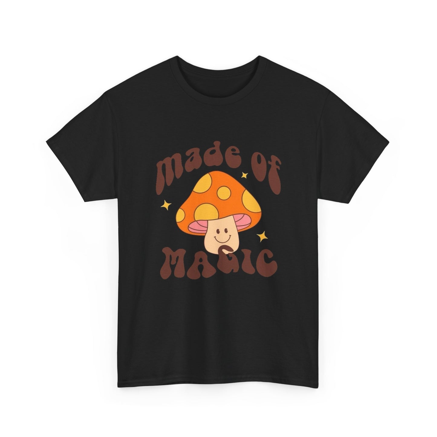 Made Of Magic Mushrooms Graphic T Shirt NEW ADULT TEE