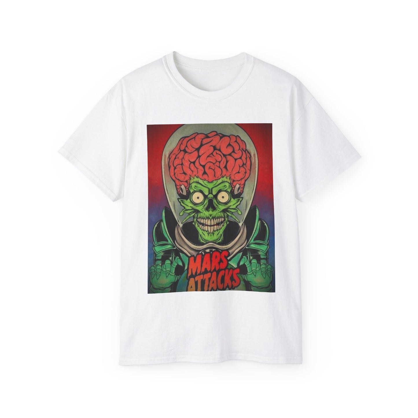 Mars attacks aliens vintage 90s space Unisex Ultra Cotton Tee