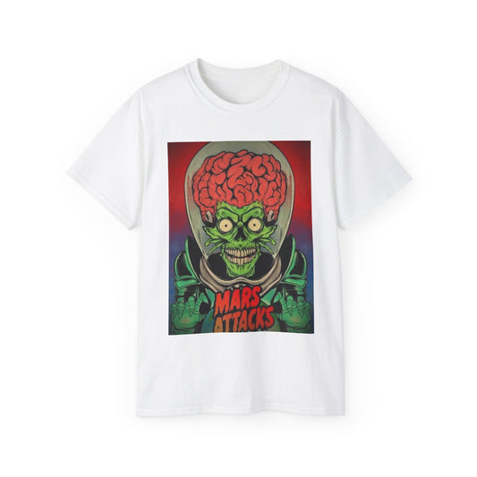 Mars attacks aliens vintage 90s space Unisex Ultra Cotton Tee