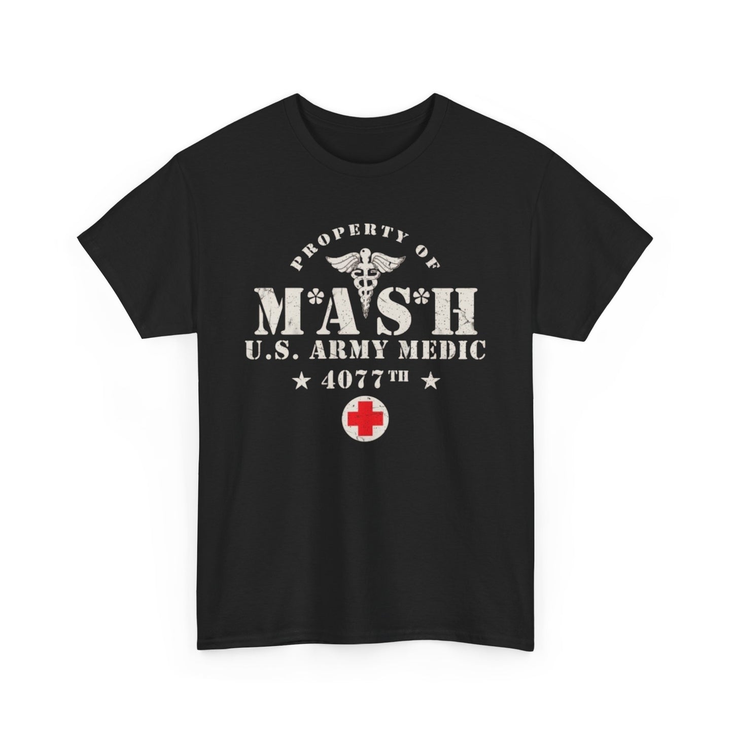 Mash Military Tshirt Vintage Tv Series Medical Retro Unisex Heavy Cotton Tee gg