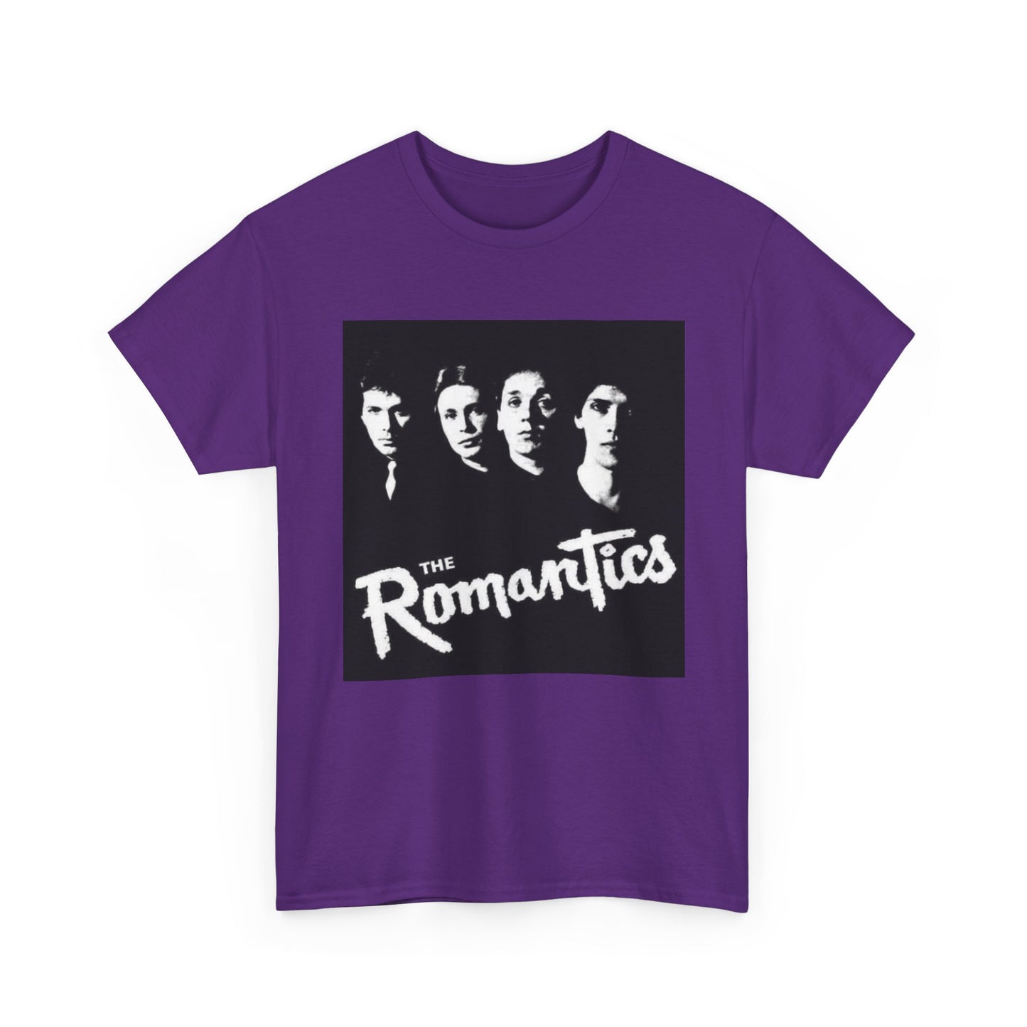 The Romantics Tshirt Retro Band Merch Vintage Unisex Heavy Cotton Tee