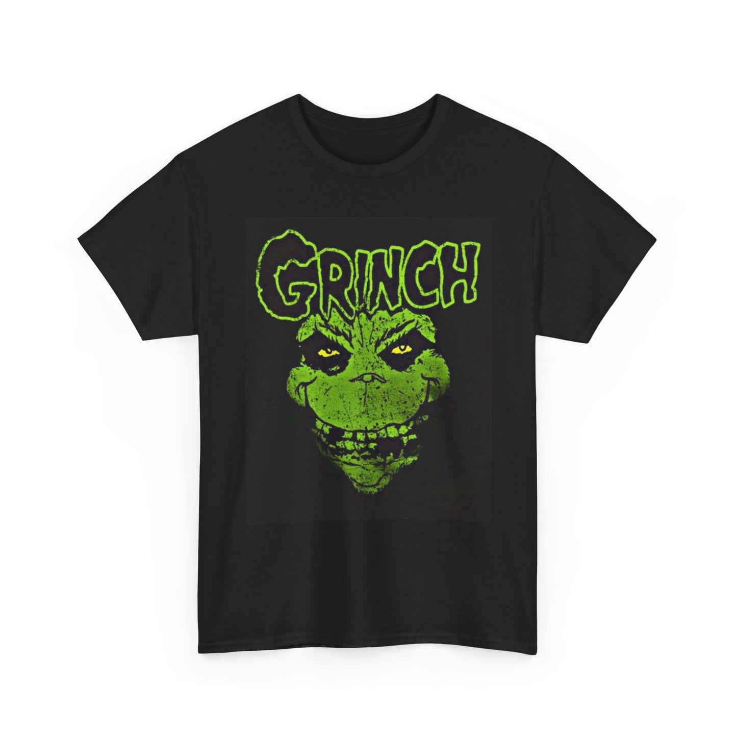 Grinch Graphic T Shirt Christmas Santa Holidays Unisex Heavy Cotton Tee