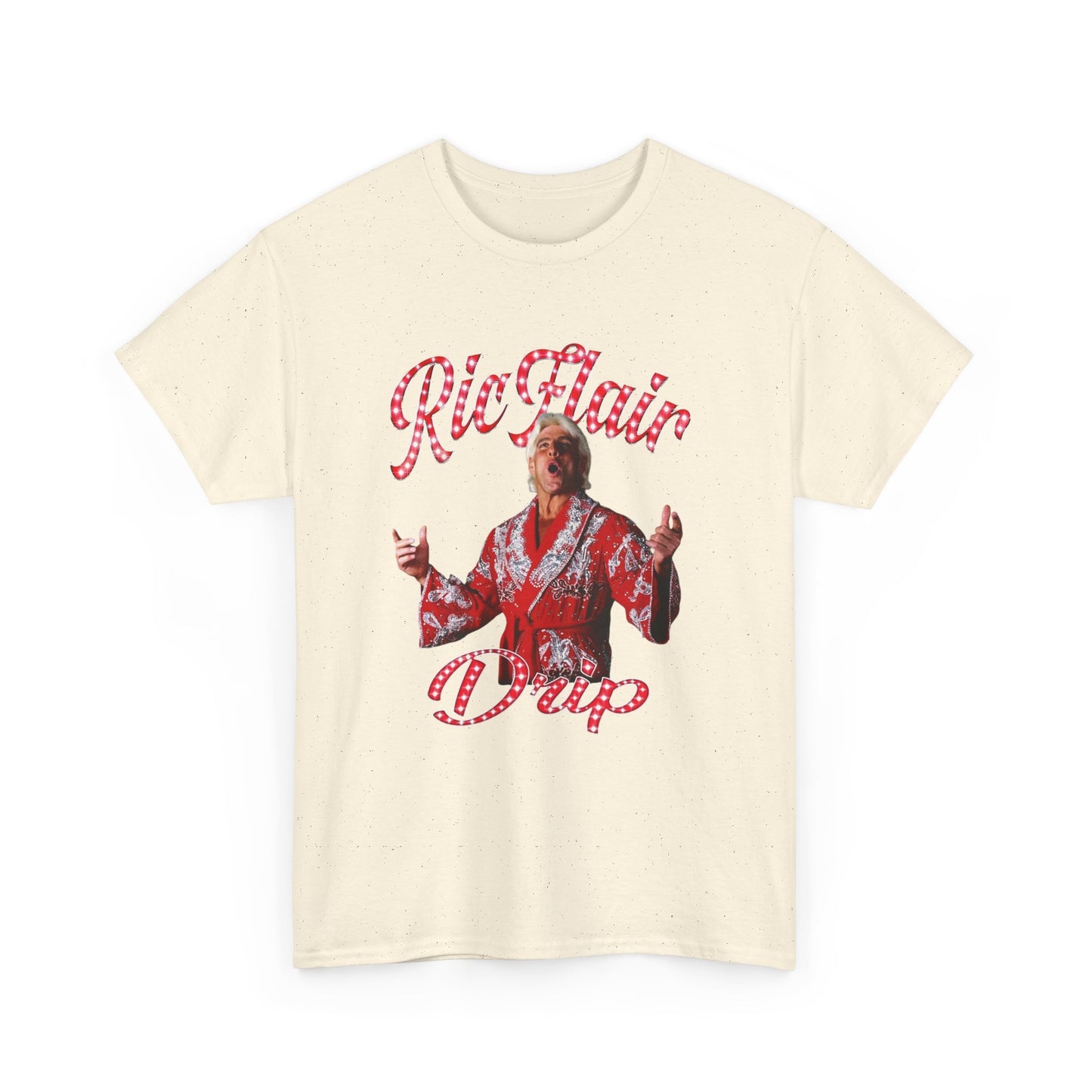 Ric Flair Drip Graphic T-Shirt Wrestling Cotton Tee New Gift Vintage