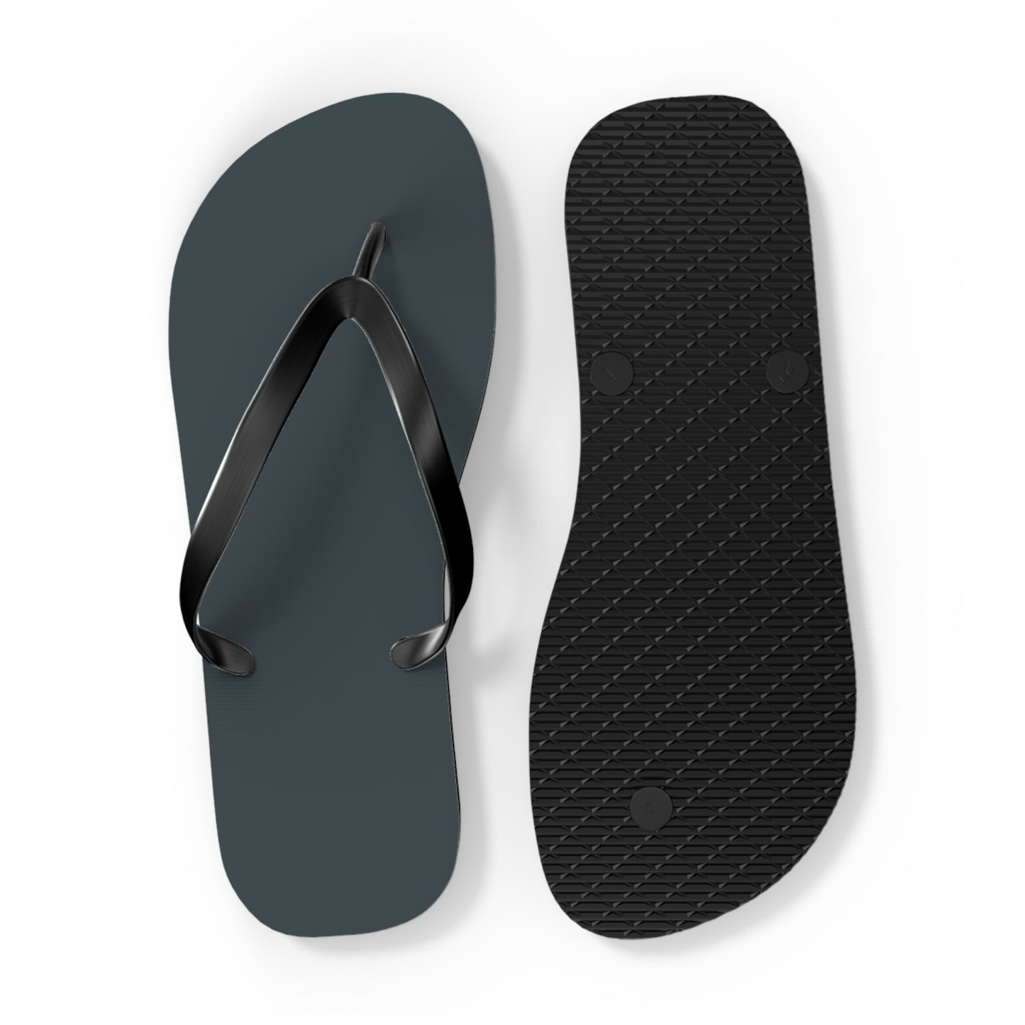 Dark Gray Summer Sandals, Beach Shoes, Vacation Flip Flops, Pool Slides