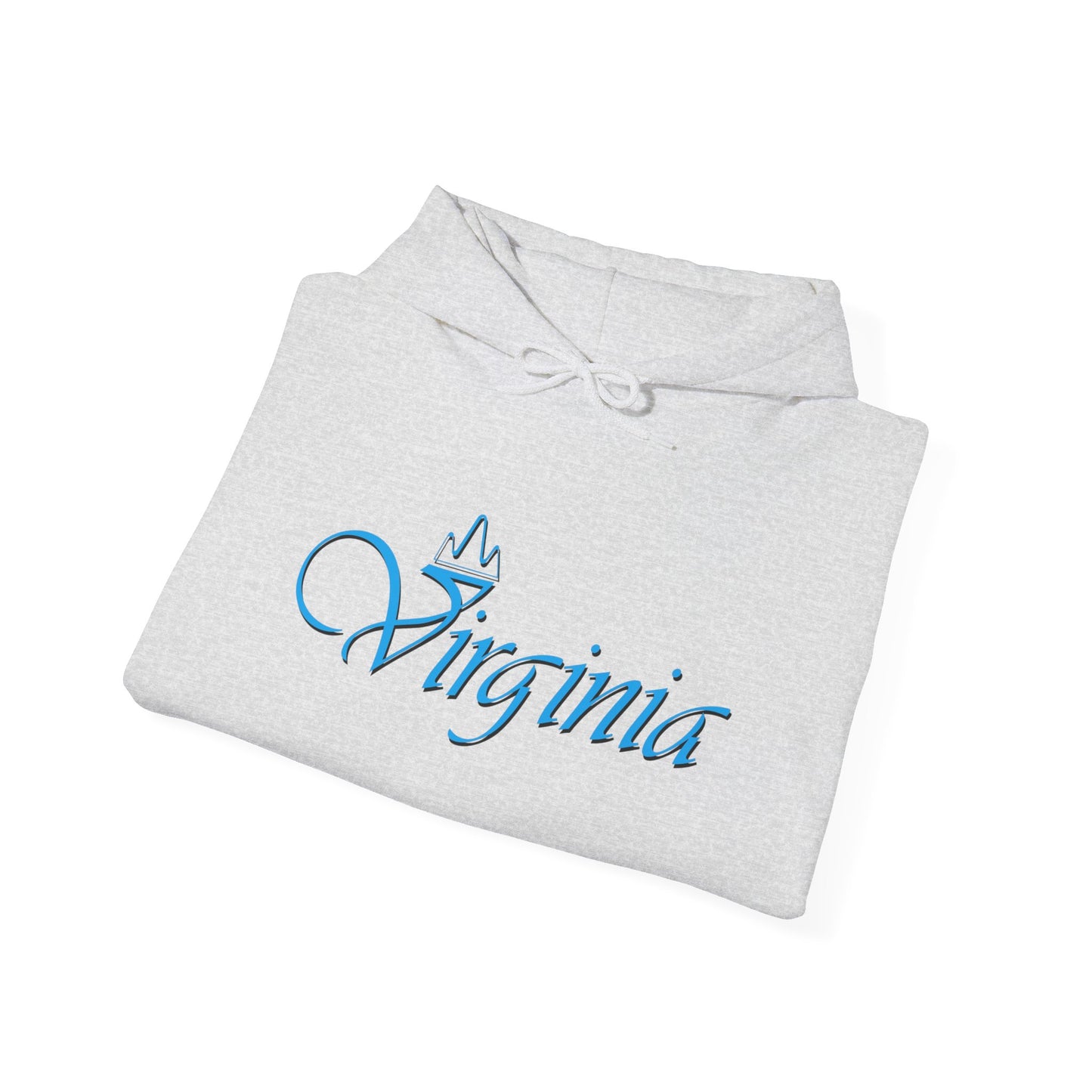 Virginia State Graphic Hoodie Unisex Heavy Blend™ Hooded Sweatshirt