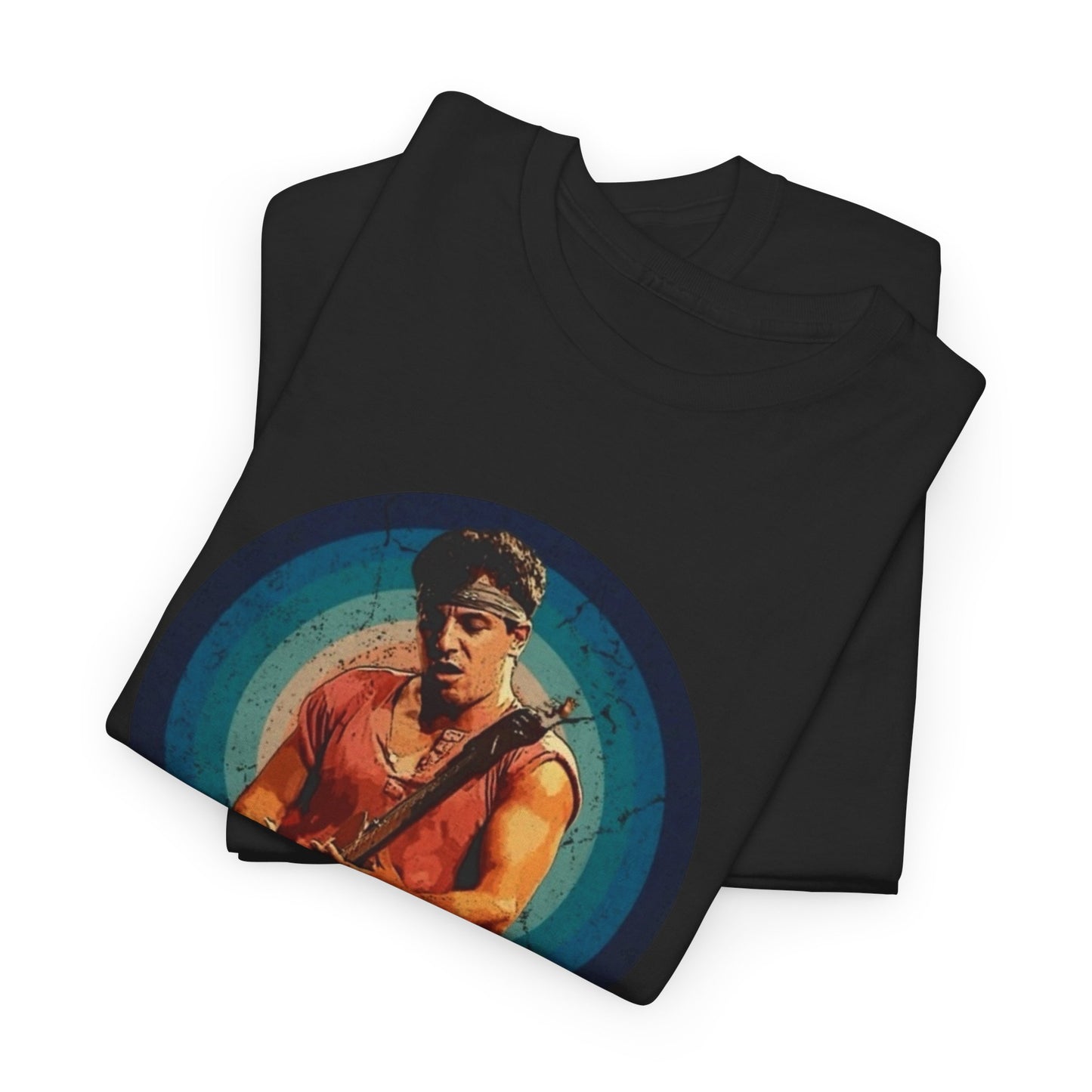 Bruce Springsteen Vintage Graphic T Shirt NEW ADULT Unisex Heavy Cotton Tee