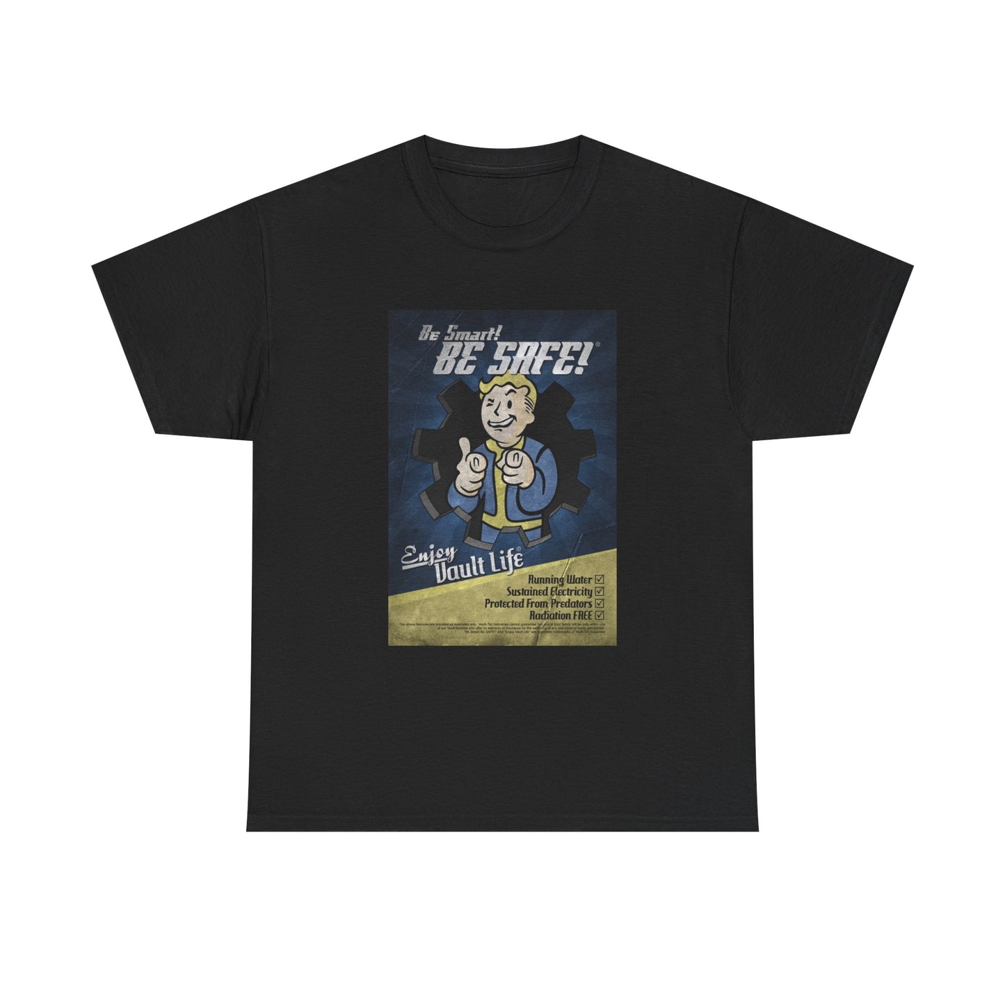 Fallout T-shirt video game show nuclear graphic Amazon Unisex Heavy Cotton Tee