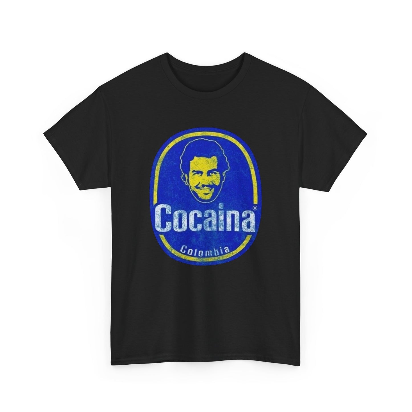 Pablo Escobar Funny Graphic T Shirt NEW Heavy Cotton Tee