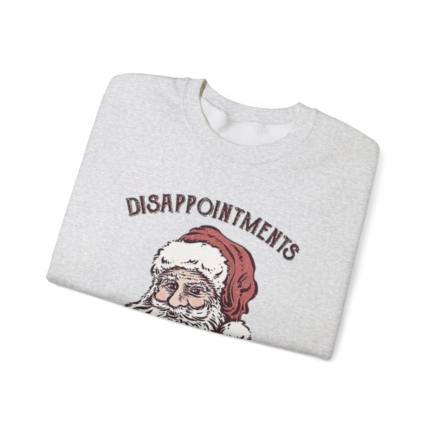 Disappointments Santa Funny Sweater NEW Unisex Heavy Blend™ Crewneck Sweatshirt