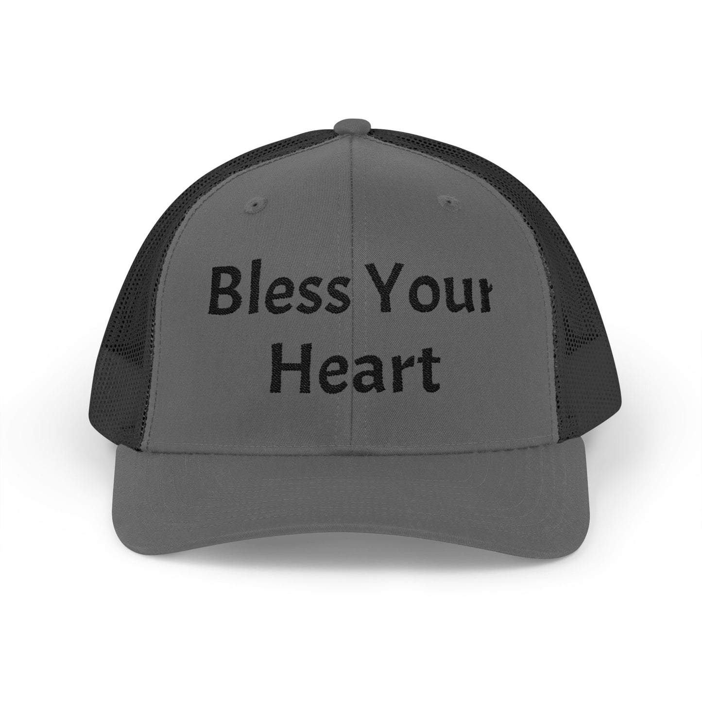 Bless Your Heart Hat Southern Charm Funny Snapback Trucker Cap
