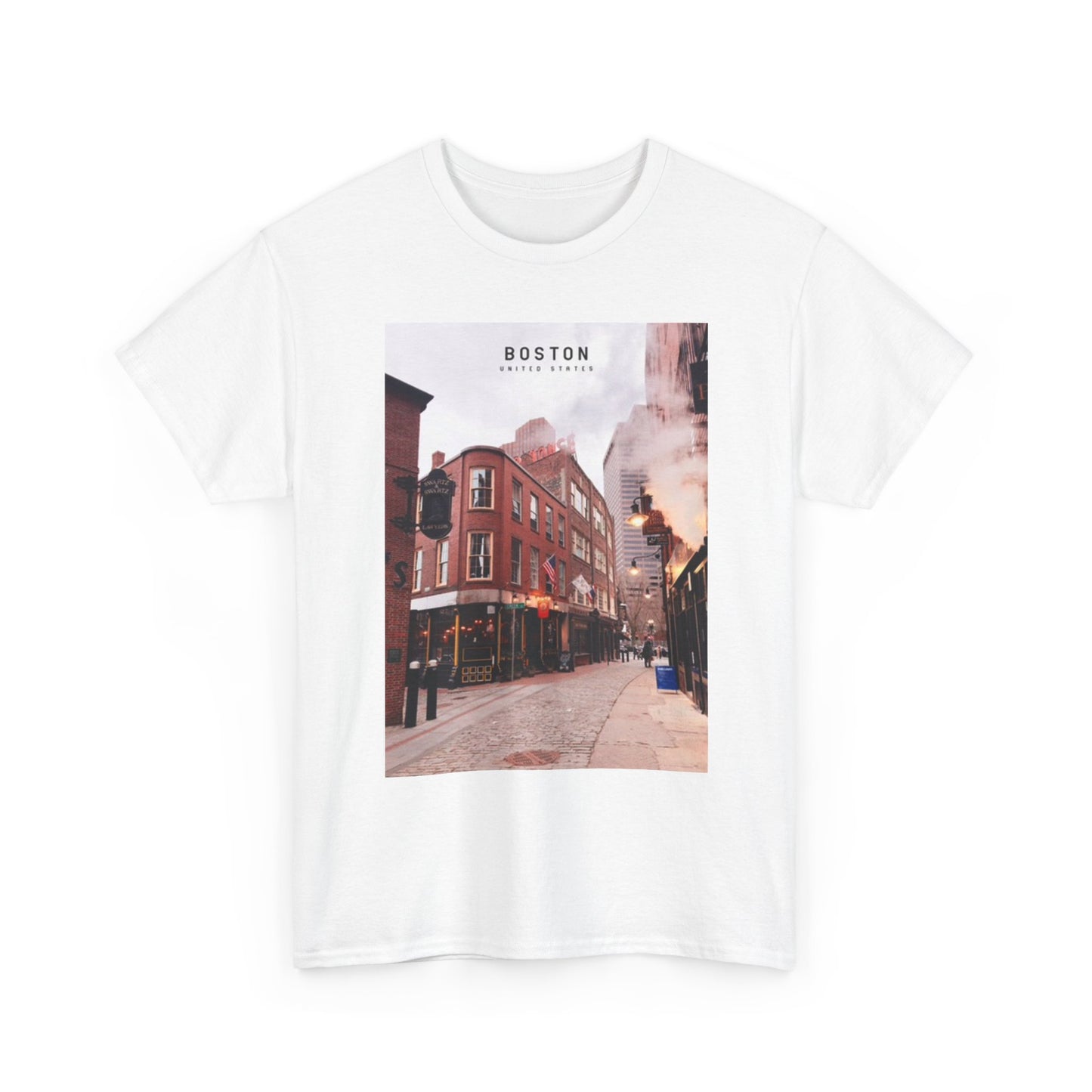 Boston Bar T Shirt BRAND NEW Apparel Unisex Heavy Cotton Tee