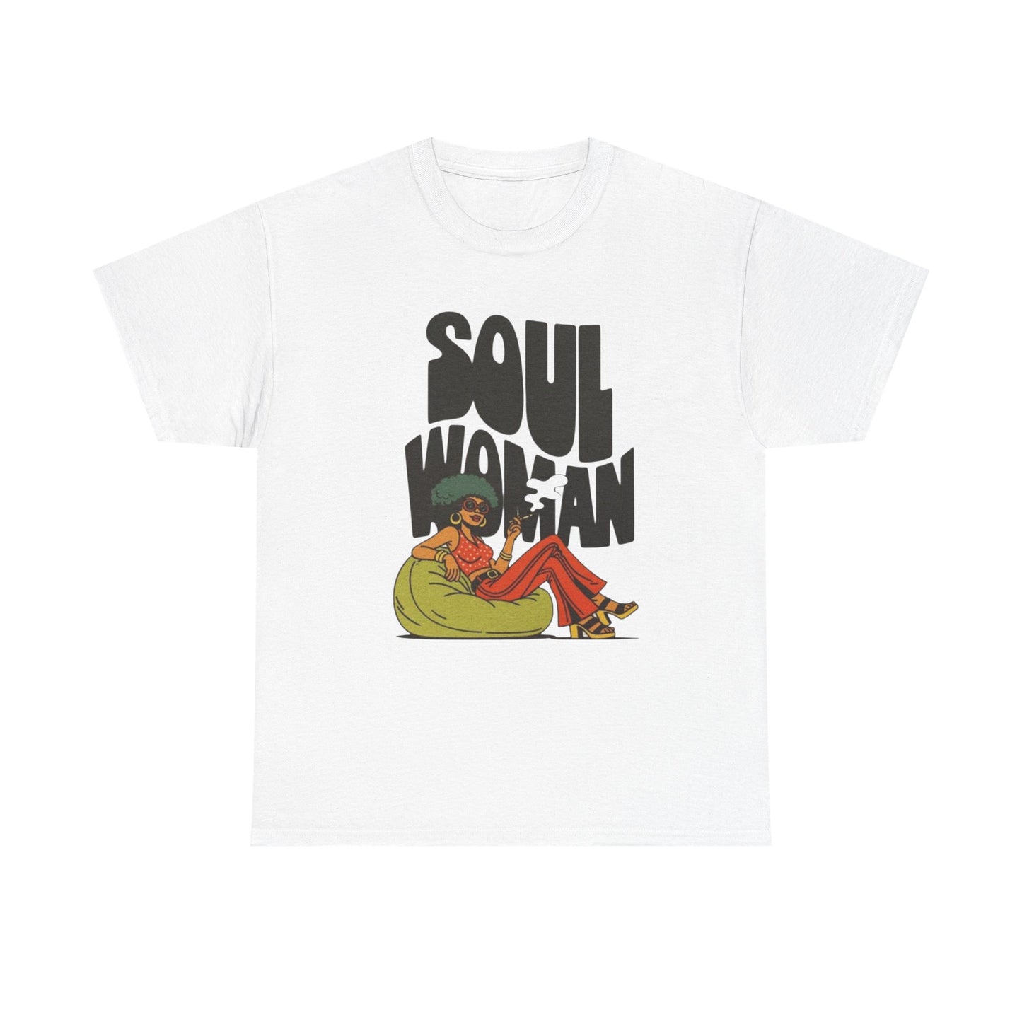 Soul Woman Graphic T Shirt ADULT NEW Unisex Heavy Cotton Tee