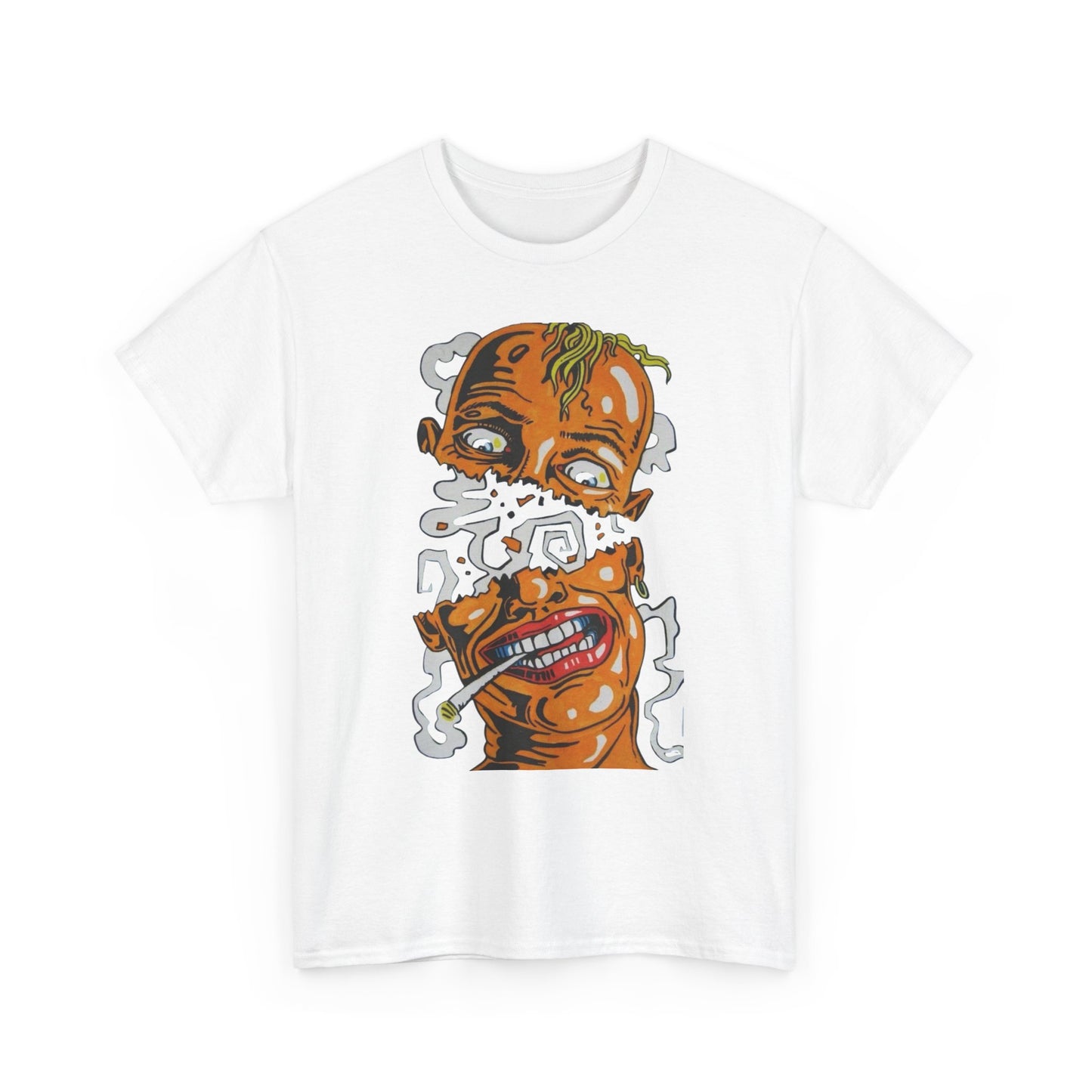 Weed High Art Photo Graphic T-Shirt Comfy Cotton Tee Brand NEW