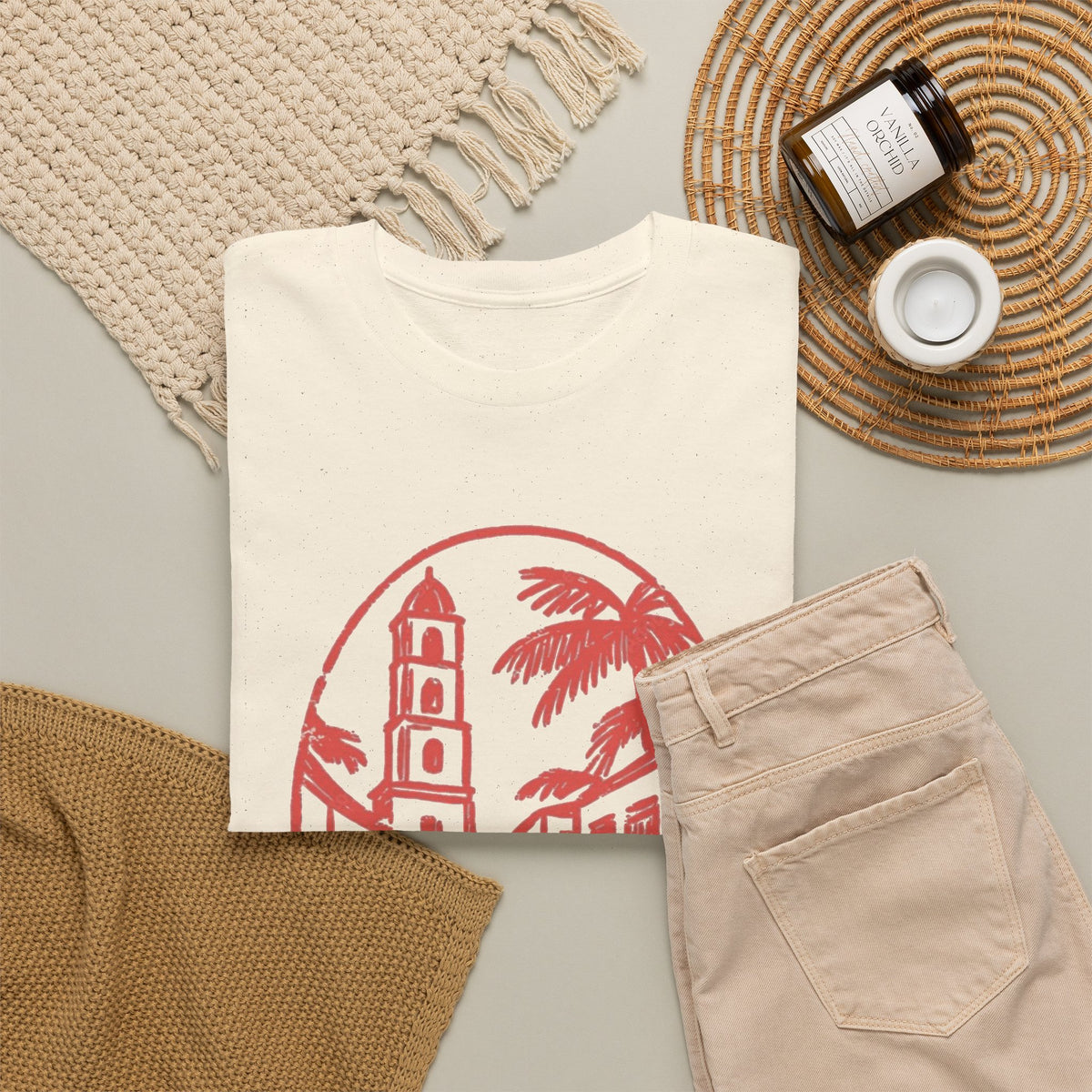 Cuba Graphic T Shirt Men's Retro Travel Heavy Cotton Tee