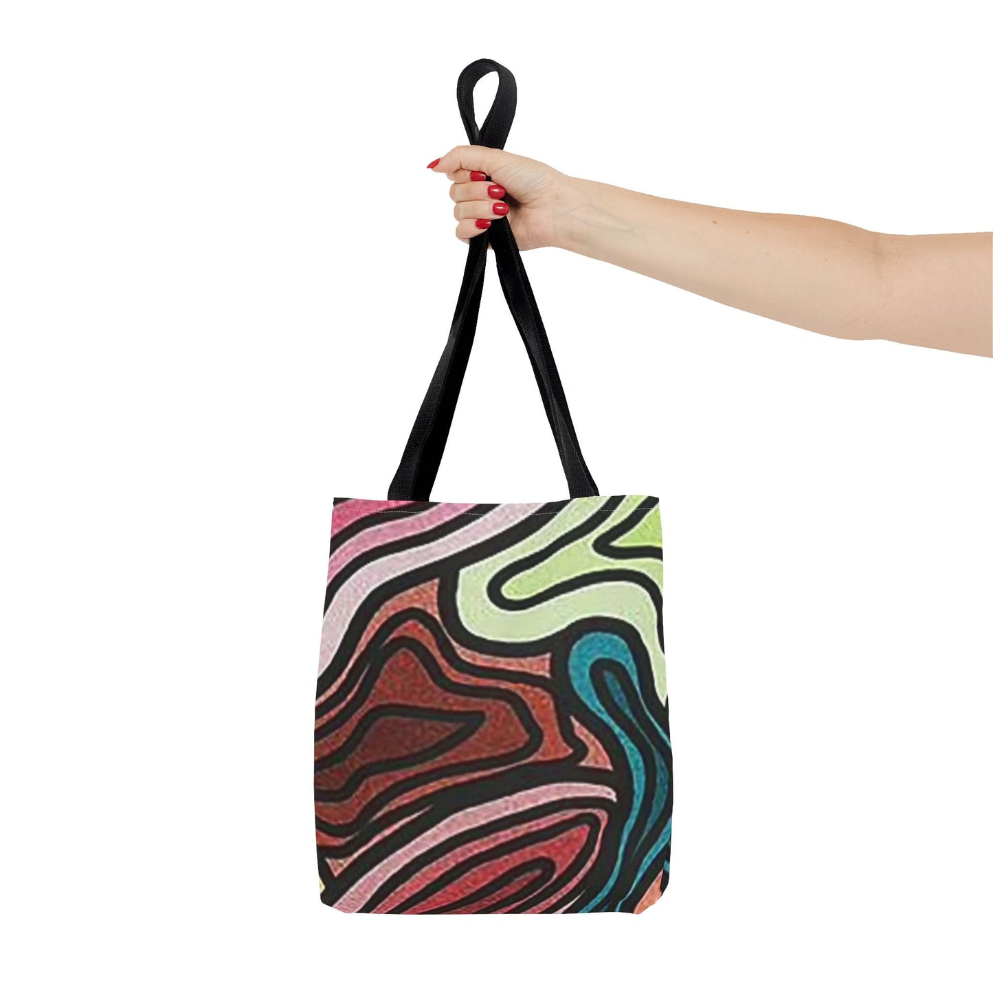 70s Multi Color BRAND NEW MODERN Tote Bag (AOP)