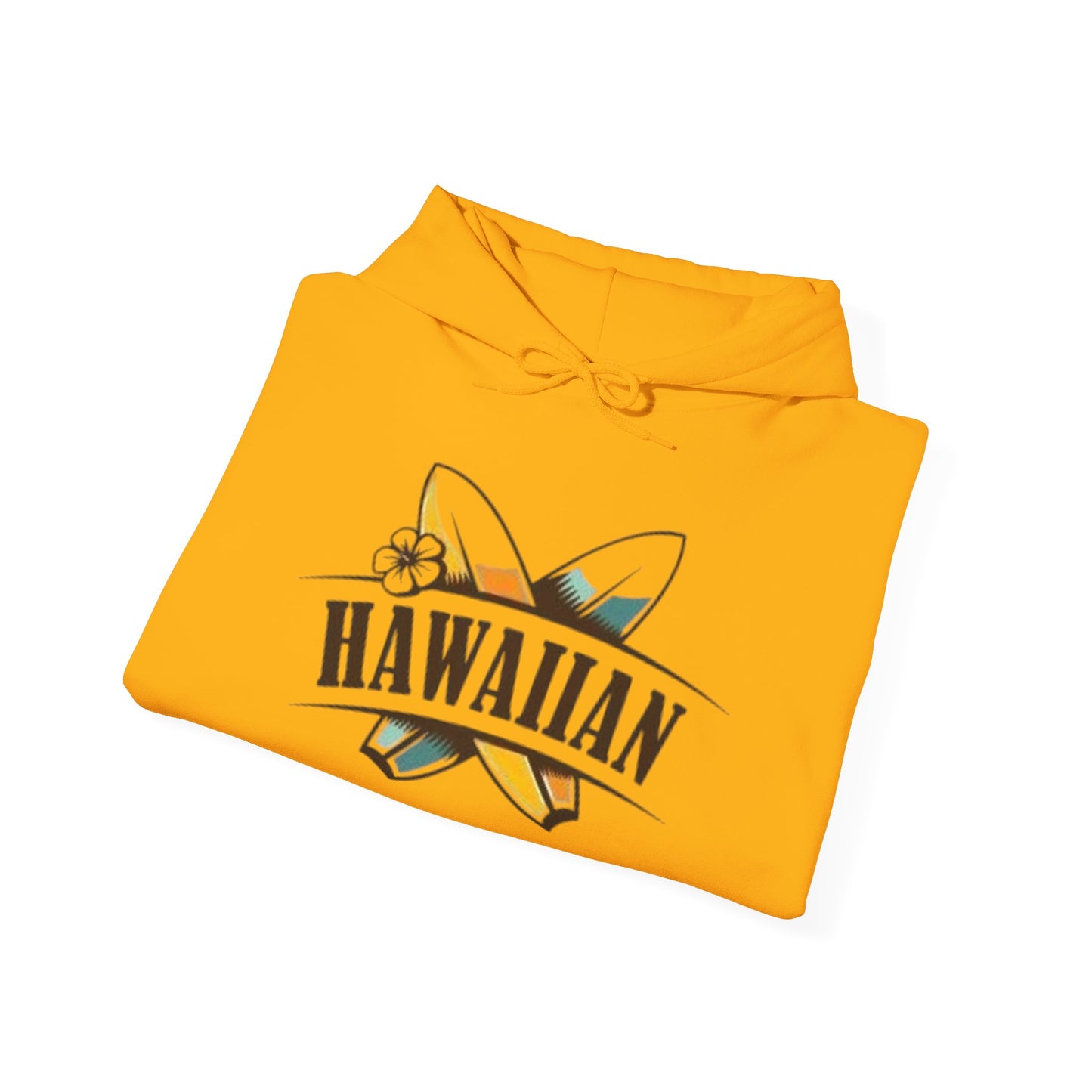Hawaiian Surfing Club Hoodie Unisex Heavy Blend™ Hooded Sweatshirt Sweater