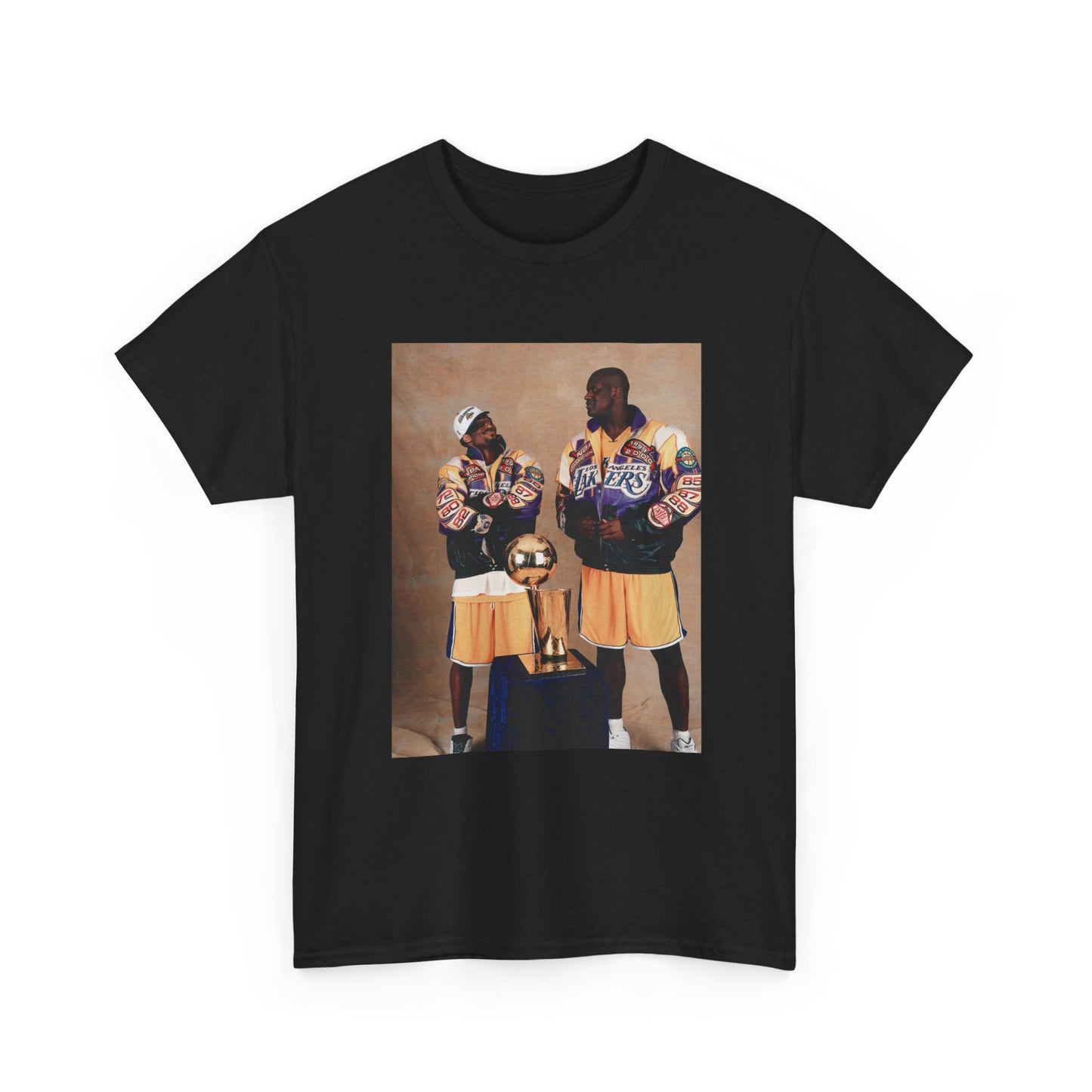 Kobe and Shaq Tshirt Vintage Lakers Championship Retro Dunk Unisex Heavy Cotton