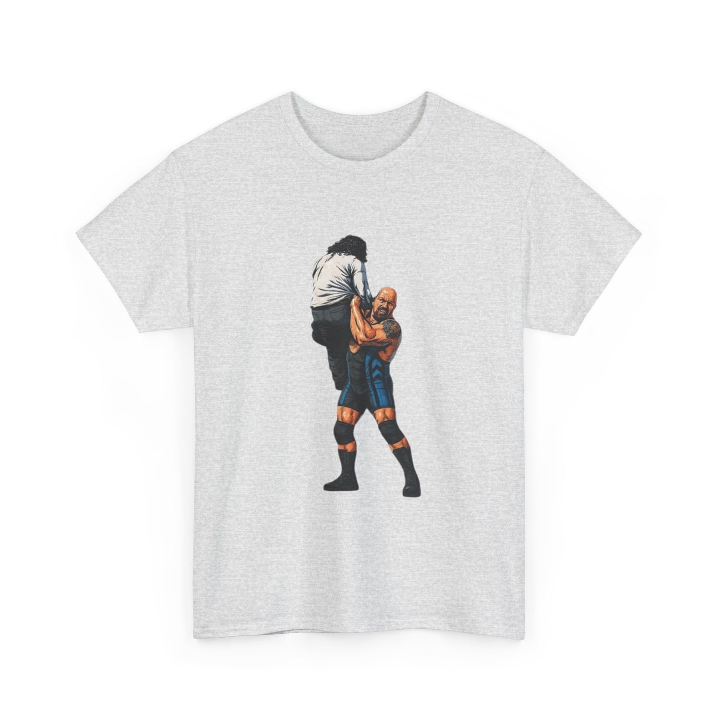 Big Show Mick Foley Wrestling Graphic T Shirt NEW Adult Unisex Heavy Cotton Tee