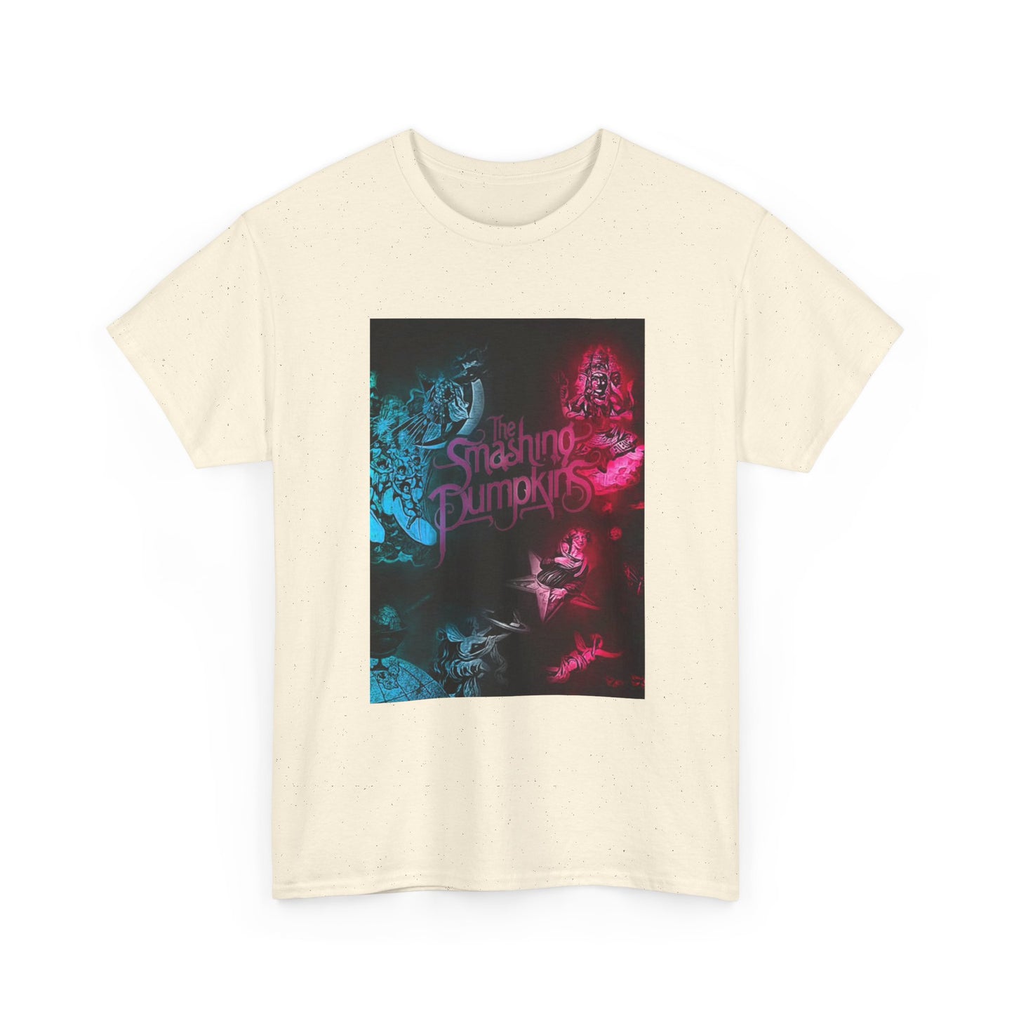 The Smashing Pumpkins Tshirt Vintage Merch Neon Unisex Heavy Cotton Tee