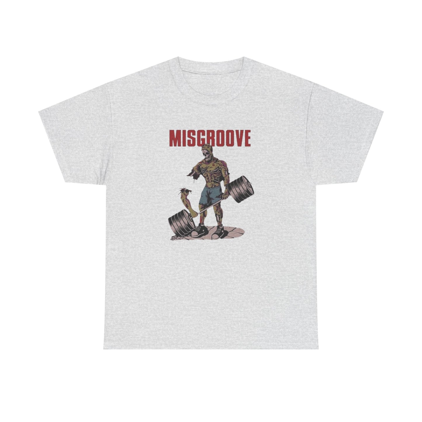 Misgroove GYM Graphic T Shirt NEW Unisex Heavy Cotton Tee