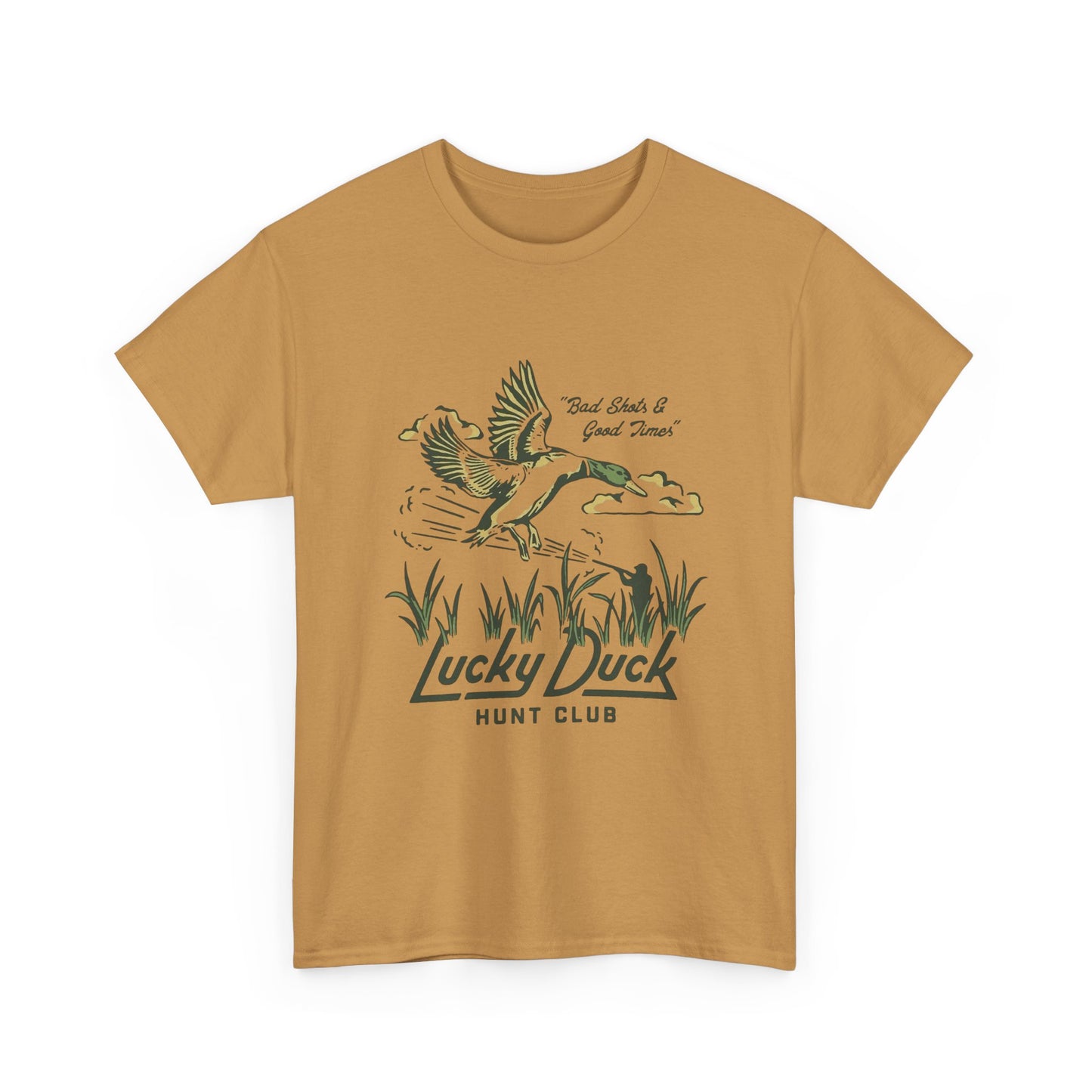 Lucky Duck Hunt Club Graphic T Shirt NEW Adult Tee