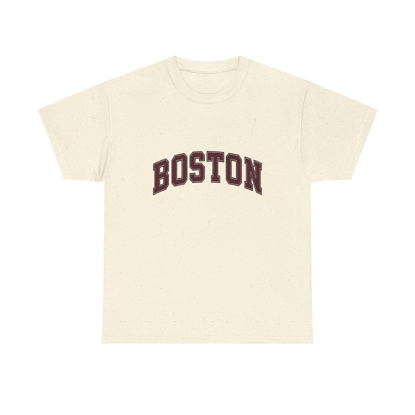 Boston Logo NEW ENGLAND Graphic T Shirt Unisex Heavy Cotton Tee