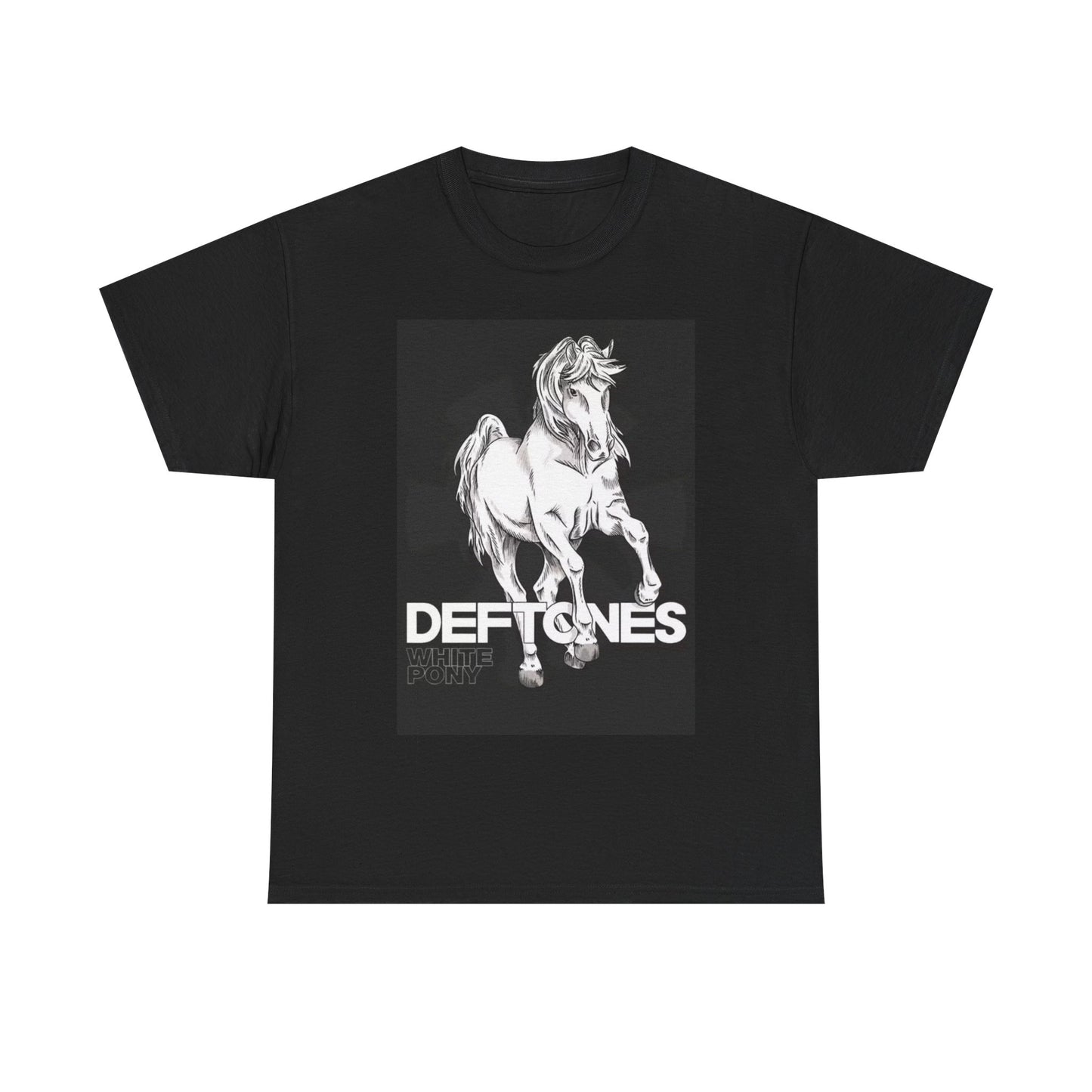 Deftones Tshirt Rock band merch Vintage metal Unisex Heavy Cotton Tee