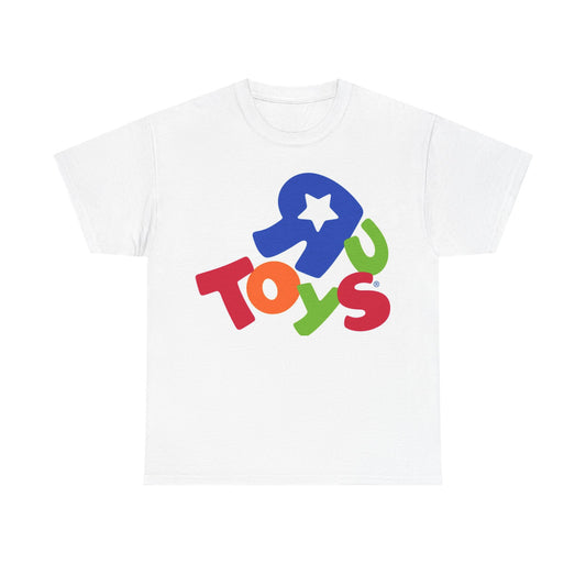 Toys R Us Tshirt Vintage Logo Retro 90s Kids Unisex Heavy Cotton Tee