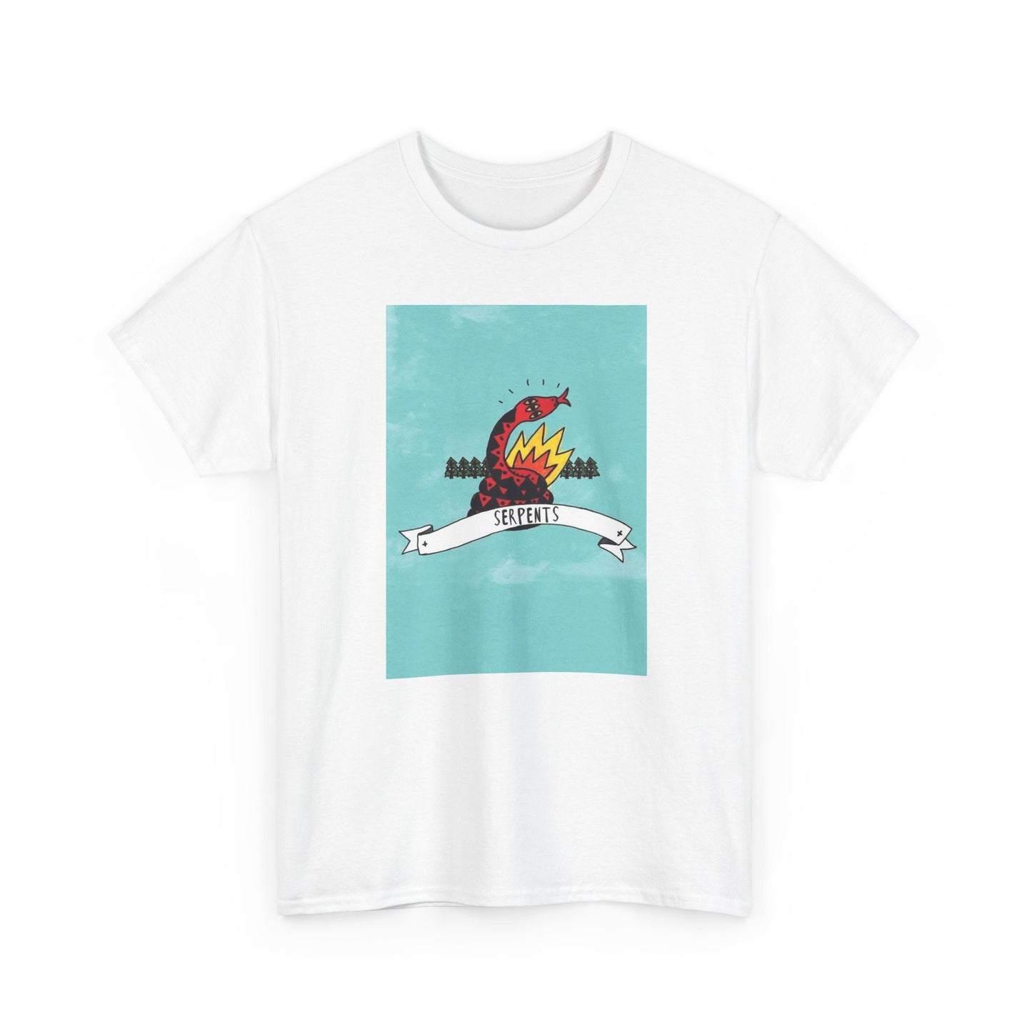 Neck deep T-shirt vintage art graphic punk band retro Unisex Heavy Cotton Tee