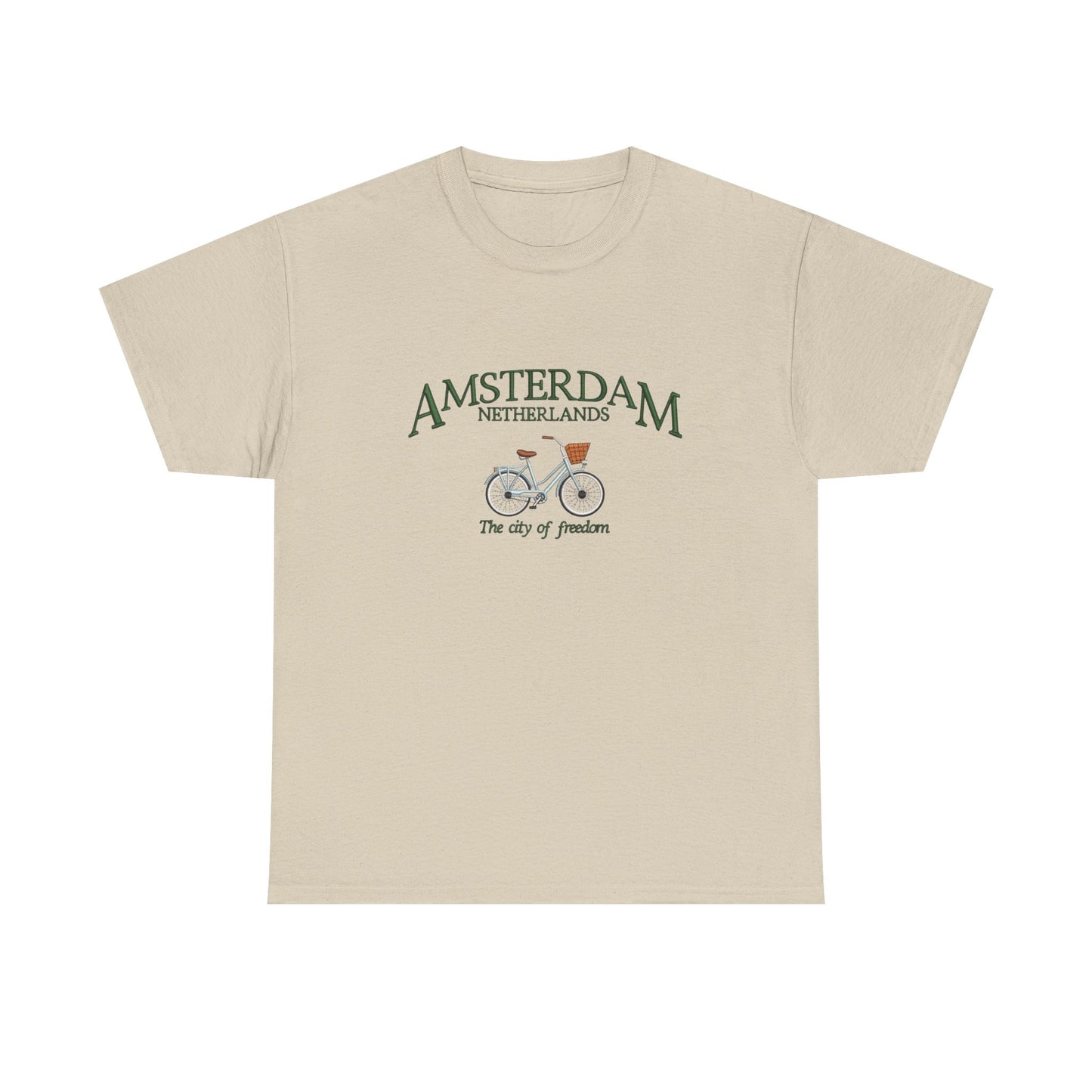 Amsterdam Netherlands Graphic T Shirt NEW Unisex Heavy Cotton Tee