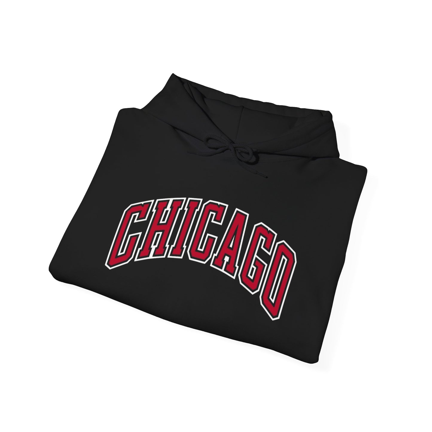 Chicago Retro 90's Graphic Hoodie Unisex Heavy Blend™ Hooded Sweatshirt