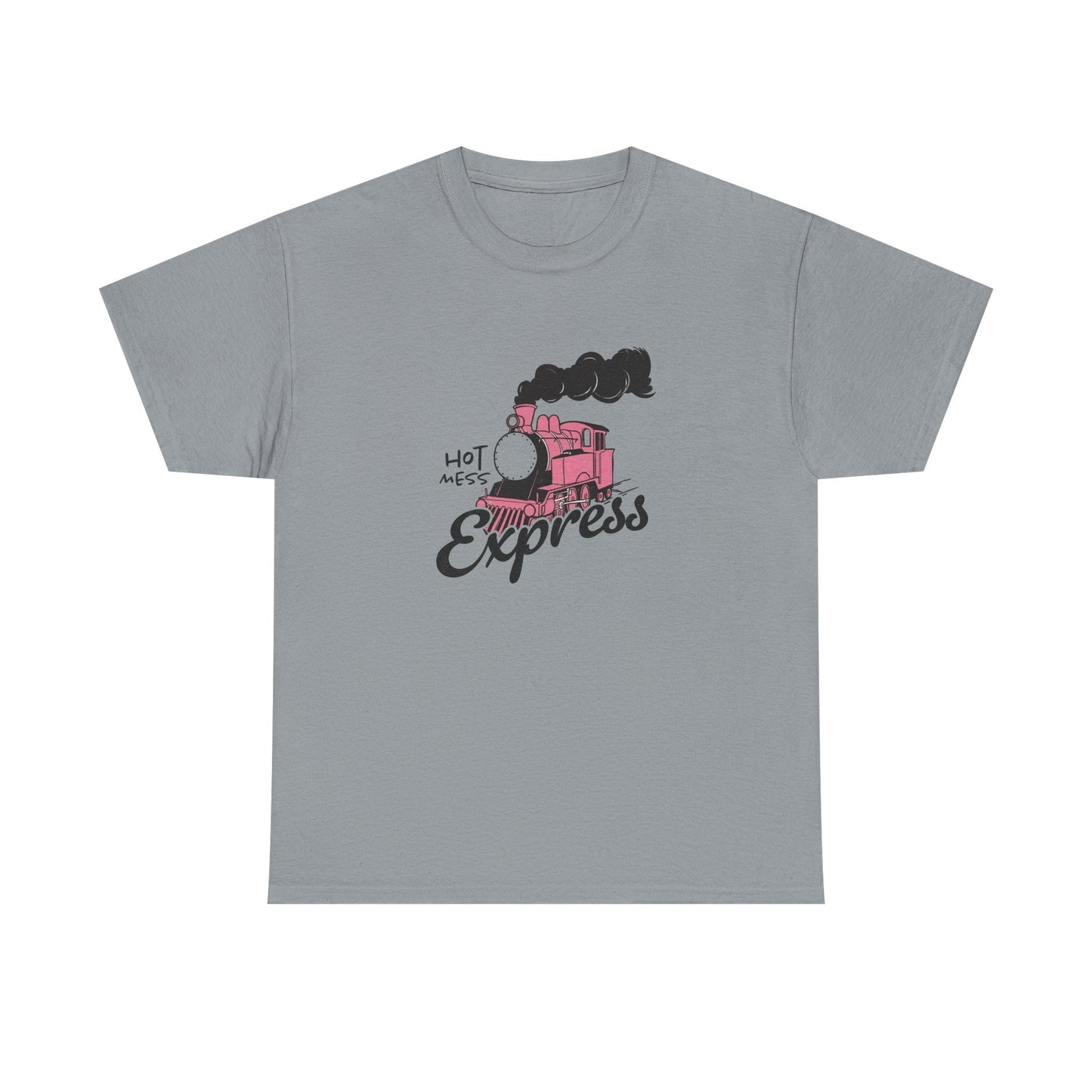 Hot Mess Express Womens Graphic T Shirt NEW Unisex Heavy Cotton Tee