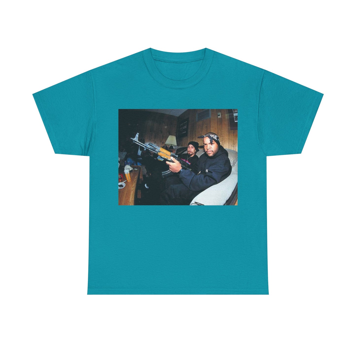 Ice cube T-shirt vintage 90s NWA California retro meme Unisex Heavy Cotton Tee