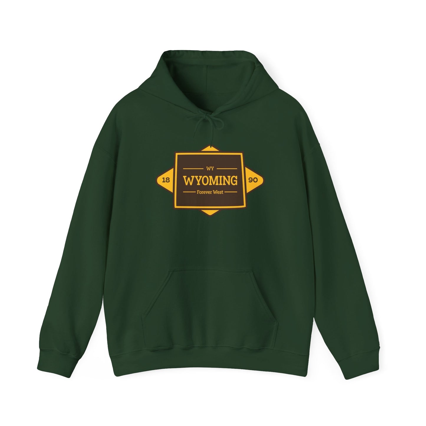 Wyoming Forever West Hoodie NEW ADULT Unisex Hooded Sweatshirt