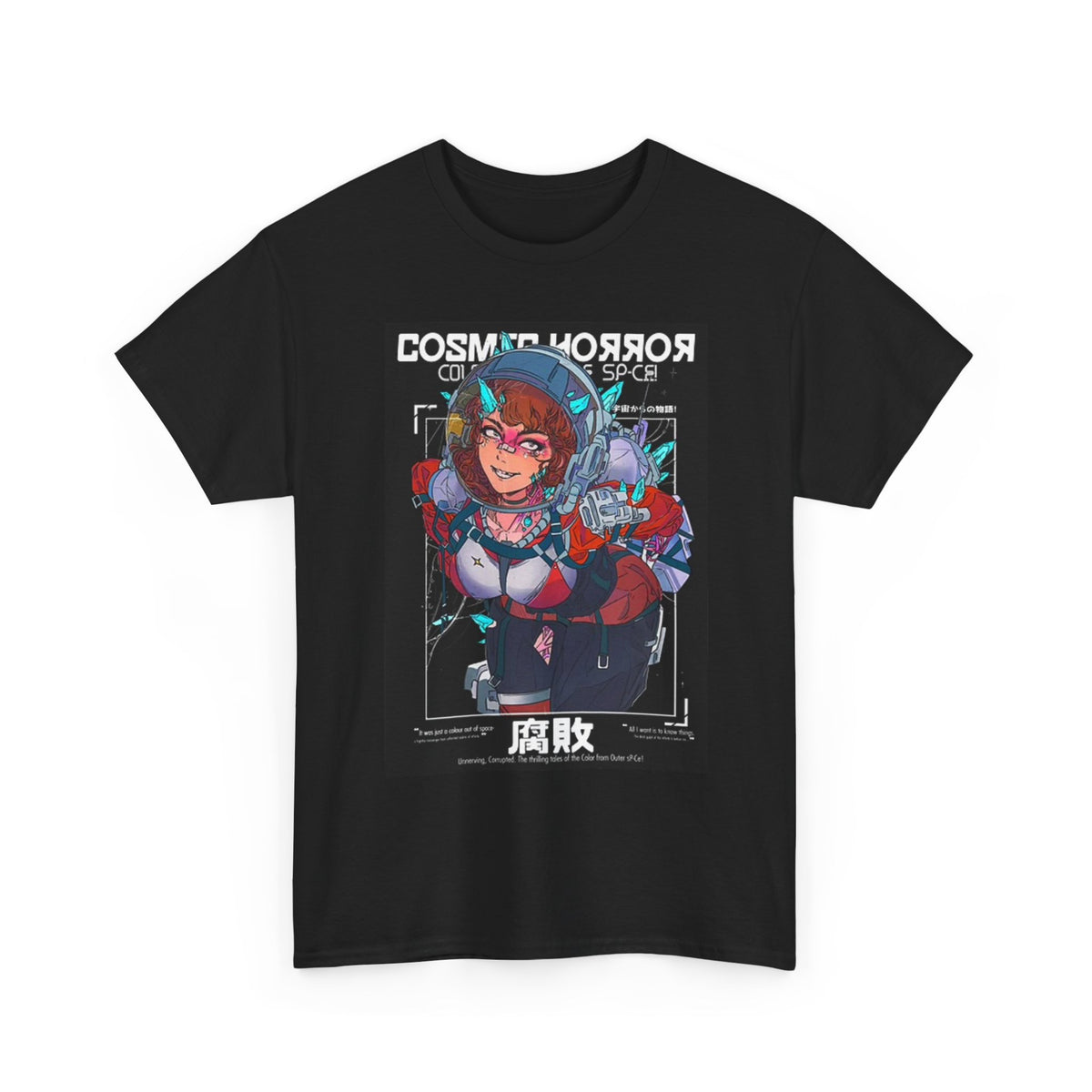 Cosmic Horror Graphic T Shirt Anime Retro Unisex Heavy Cotton Tee