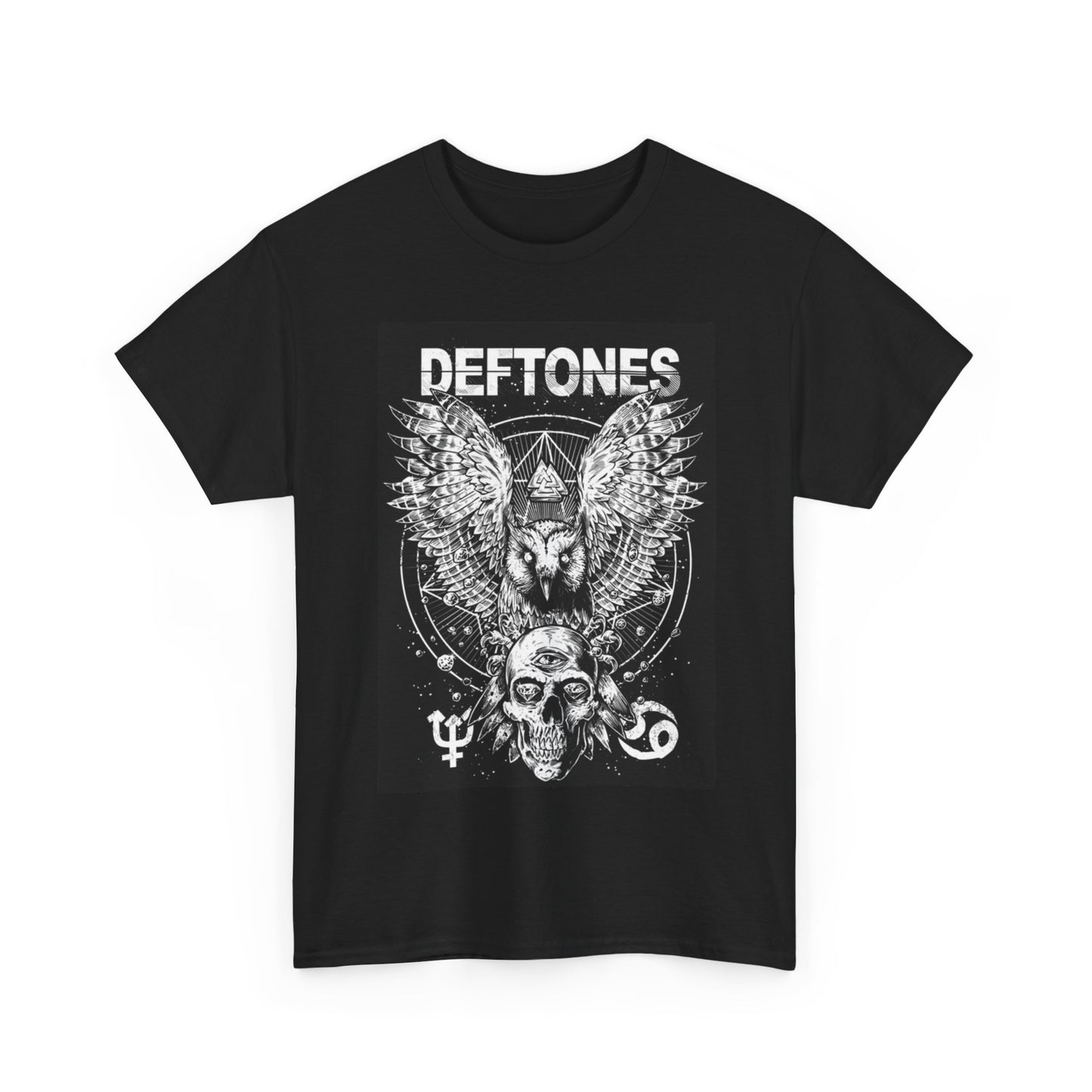 Deftones T-shirt vintage art graphic metal band Unisex Heavy Cotton Tee